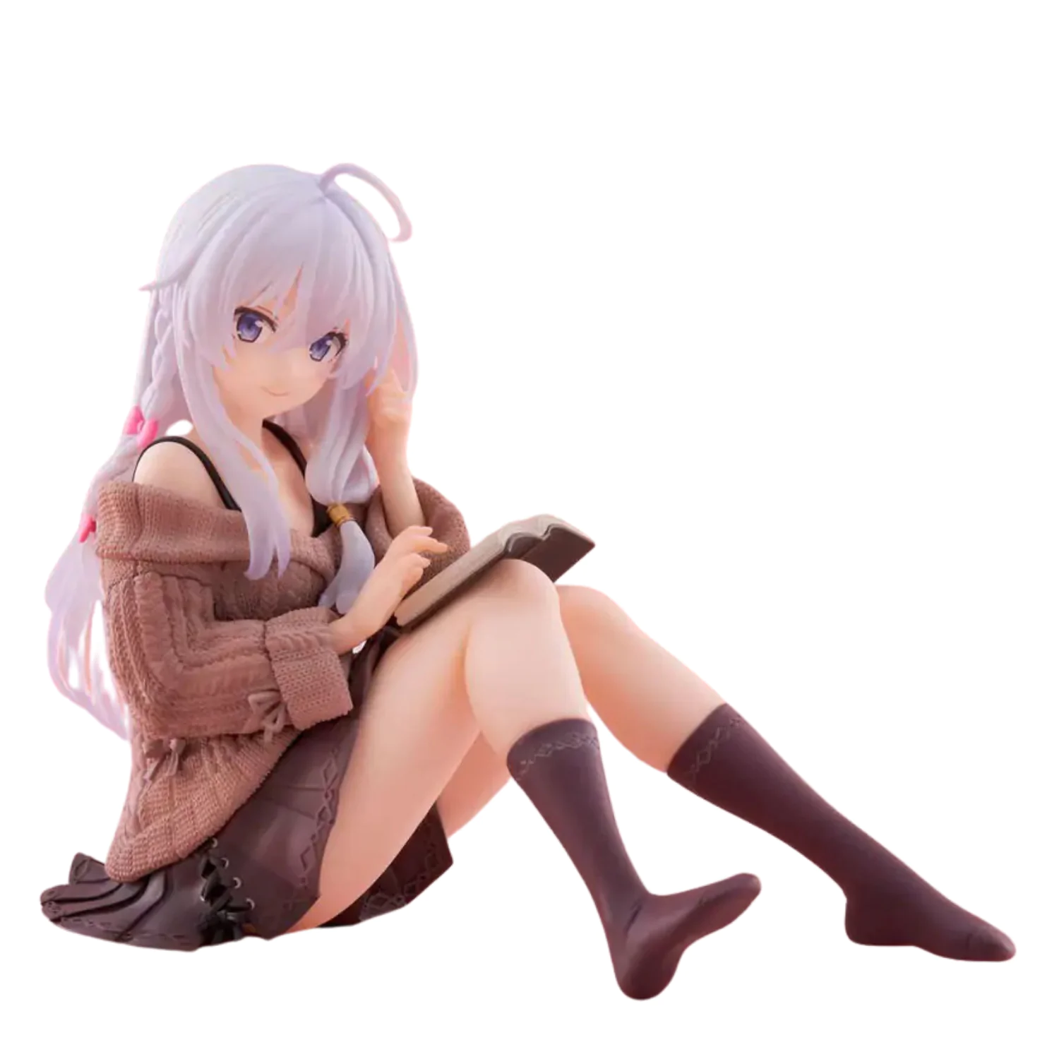 Wandering Witch: The Journey of Elaina PVC Soška Desktop Cute Figure Elaina Casual Clothes Ver. 13 cm produktová fotografia