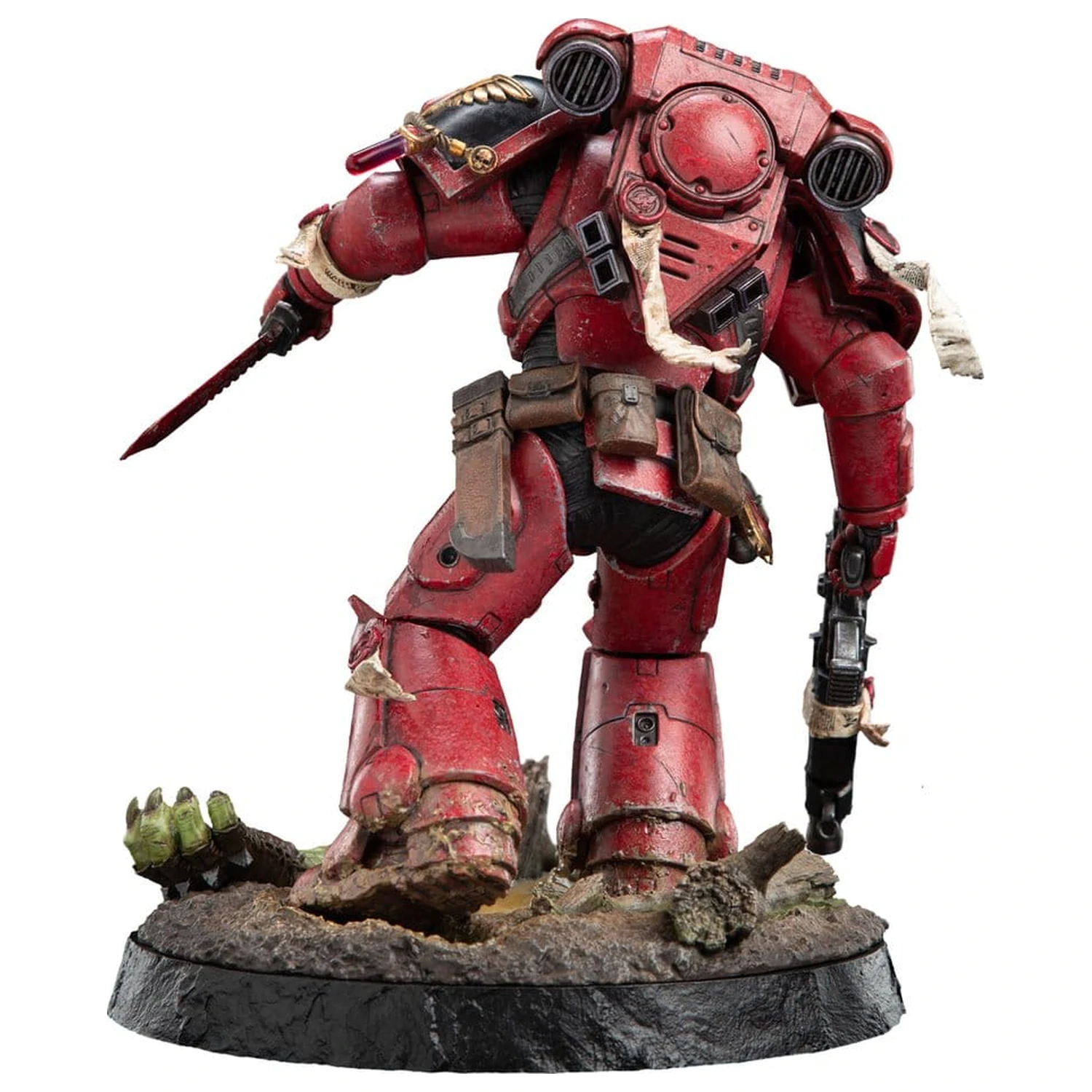 Warhammer 40,000 socha 1/10 Blood Angels Intercessor Sergeant 27 cm produktová fotografia