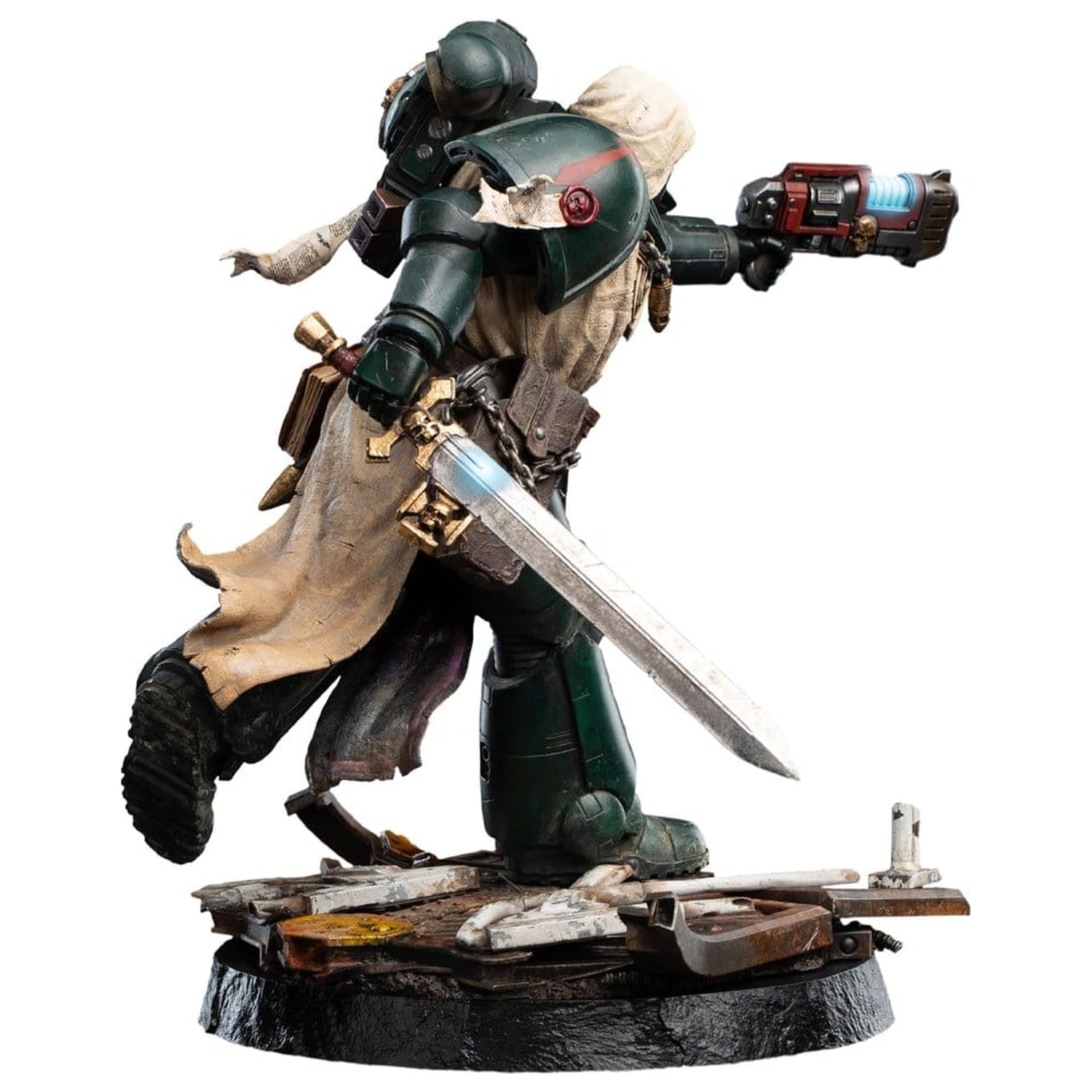 Warhammer 40,000 Socha 1/10 Dark Angels Veteran 31 cm produktová fotografia