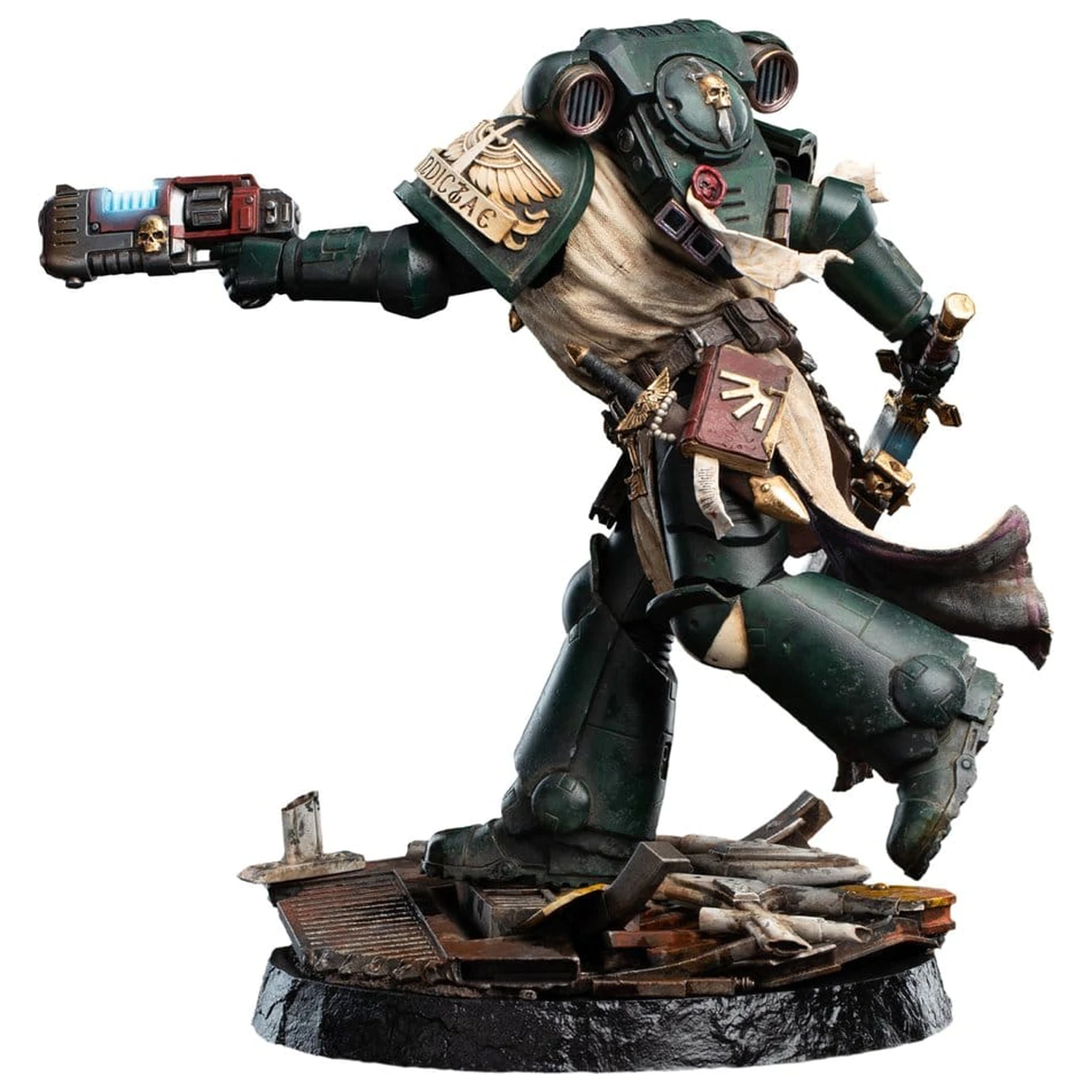 Warhammer 40,000 Socha 1/10 Dark Angels Veteran 31 cm produktová fotografia