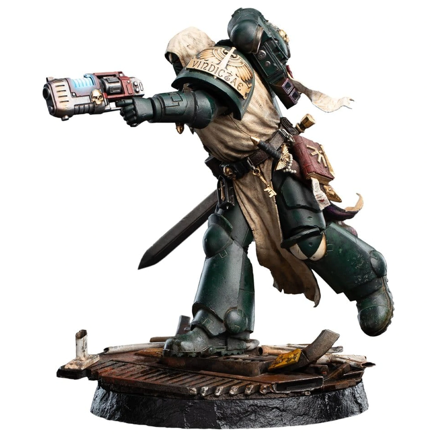 Warhammer 40,000 Socha 1/10 Dark Angels Veteran 31 cm produktová fotografia