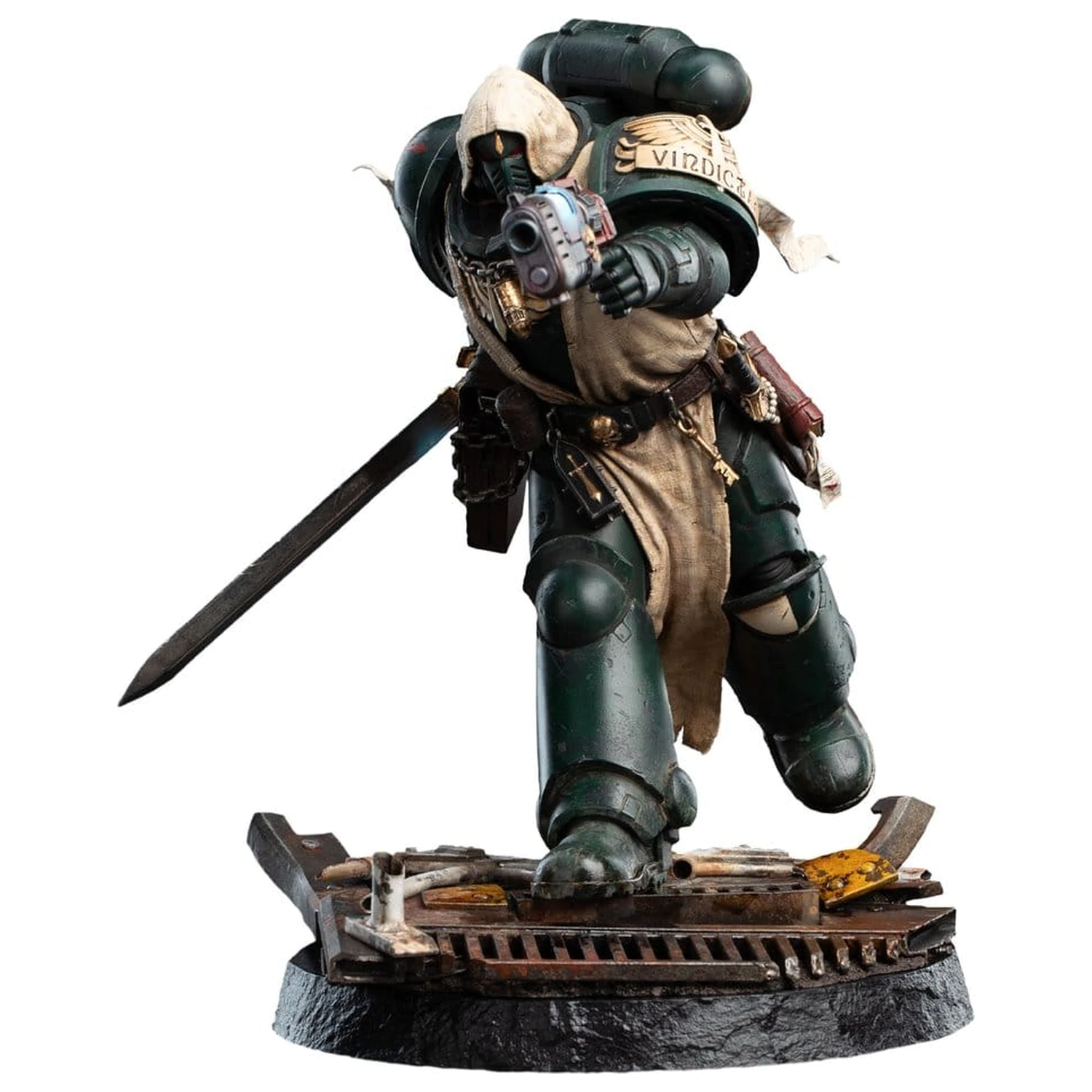 Warhammer 40,000 Socha 1/10 Dark Angels Veteran 31 cm produktová fotografia