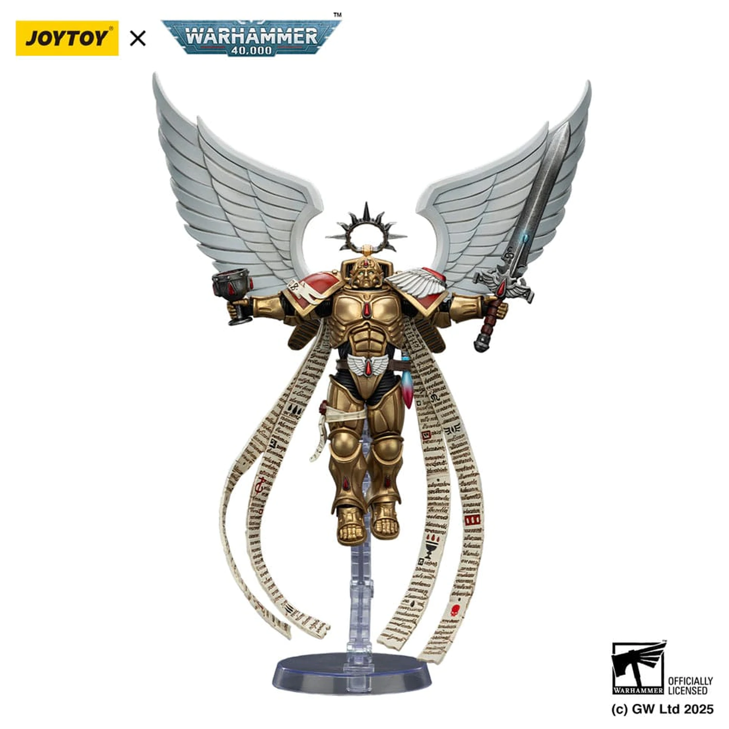 Warhammer 40,000 Akčná figúrka 1/18 Blood Angels The Sanguinor s Encarmine Broadsword 12 cm produktová fotografia