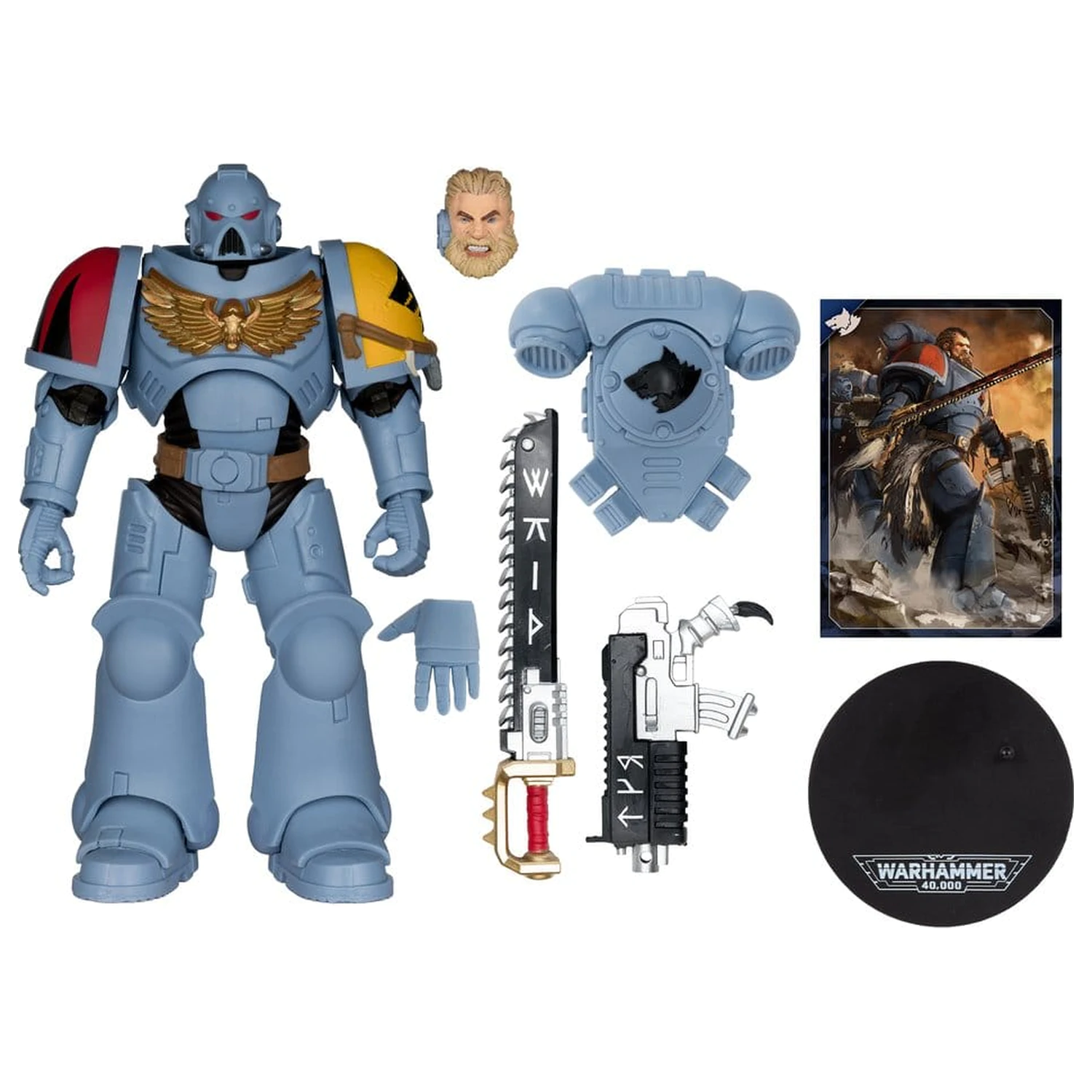 Warhammer 40,000 Akčná figúrka Grey Hunter (Space Wolves) 18 cm produktová fotografia