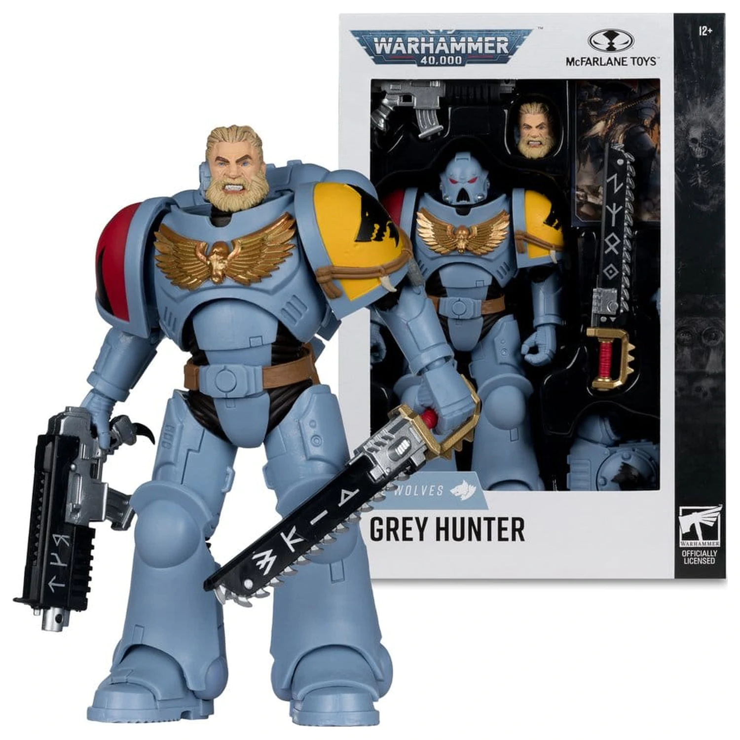 Warhammer 40,000 Akčná figúrka Grey Hunter (Space Wolves) 18 cm produktová fotografia