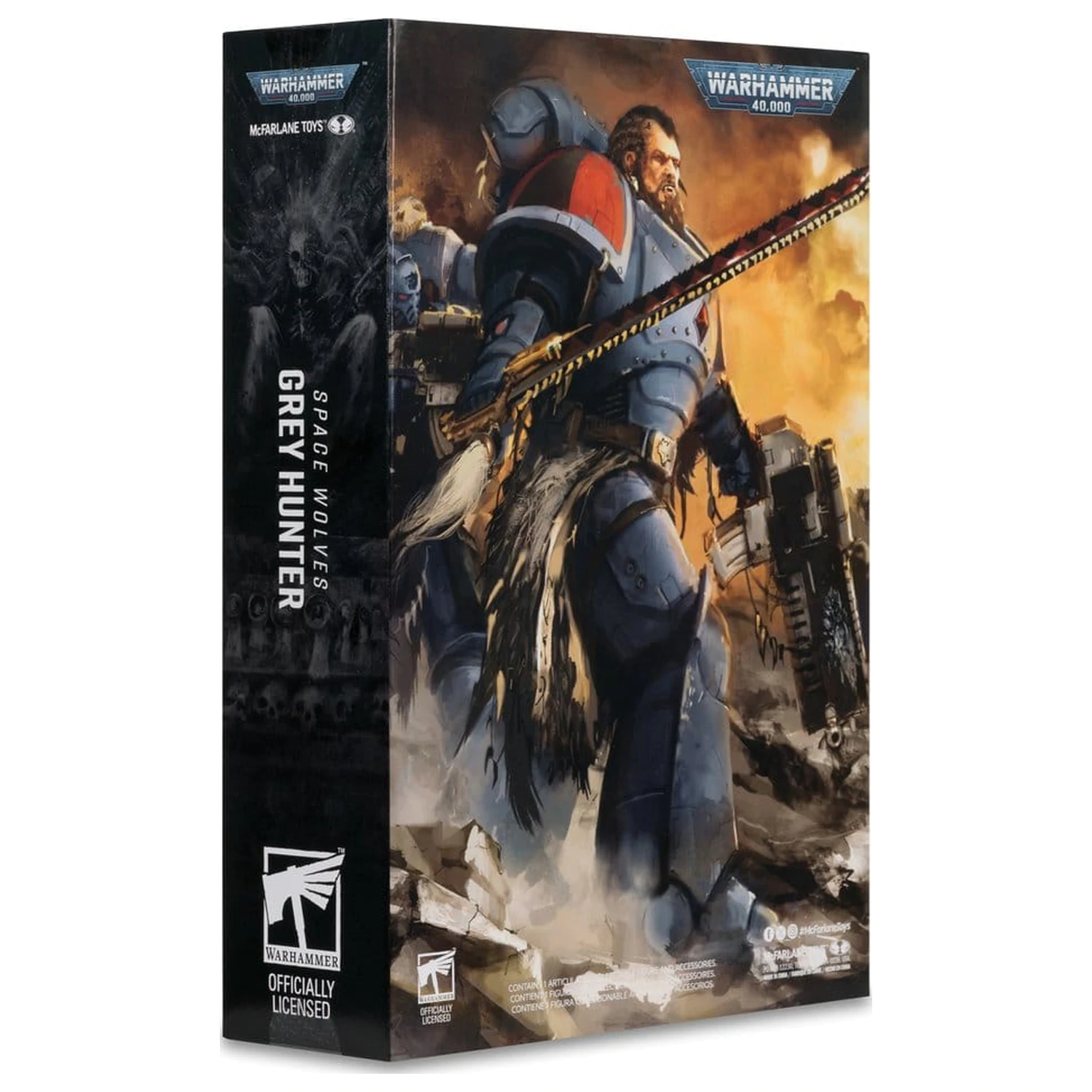 Warhammer 40,000 Akčná figúrka Grey Hunter (Space Wolves) 18 cm produktová fotografia