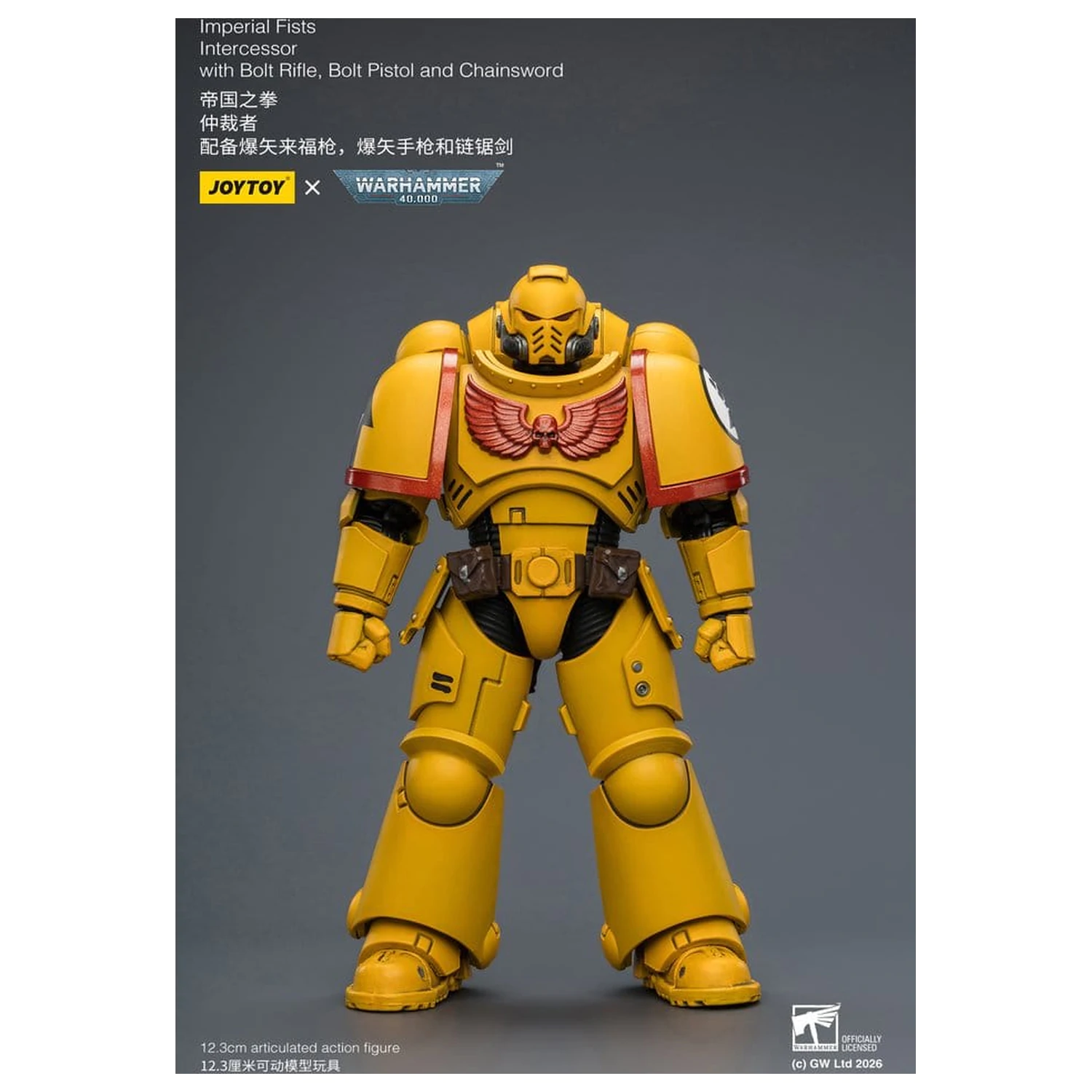 Warhammer 40,000 Akčná figúrka Imperial Fists Intercessor 12 cm produktová fotografia