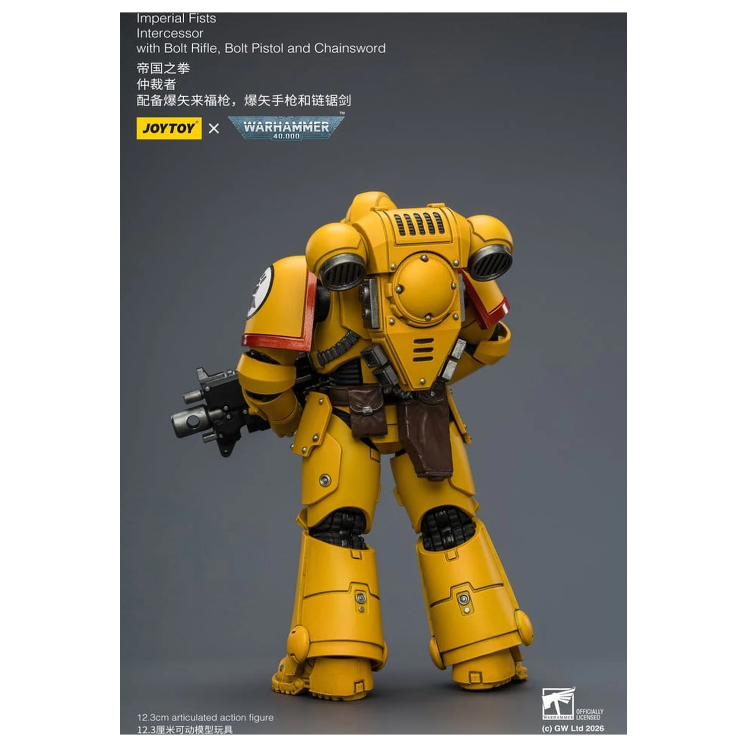 Warhammer 40,000 Akčná figúrka Imperial Fists Intercessor 12 cm produktová fotografia