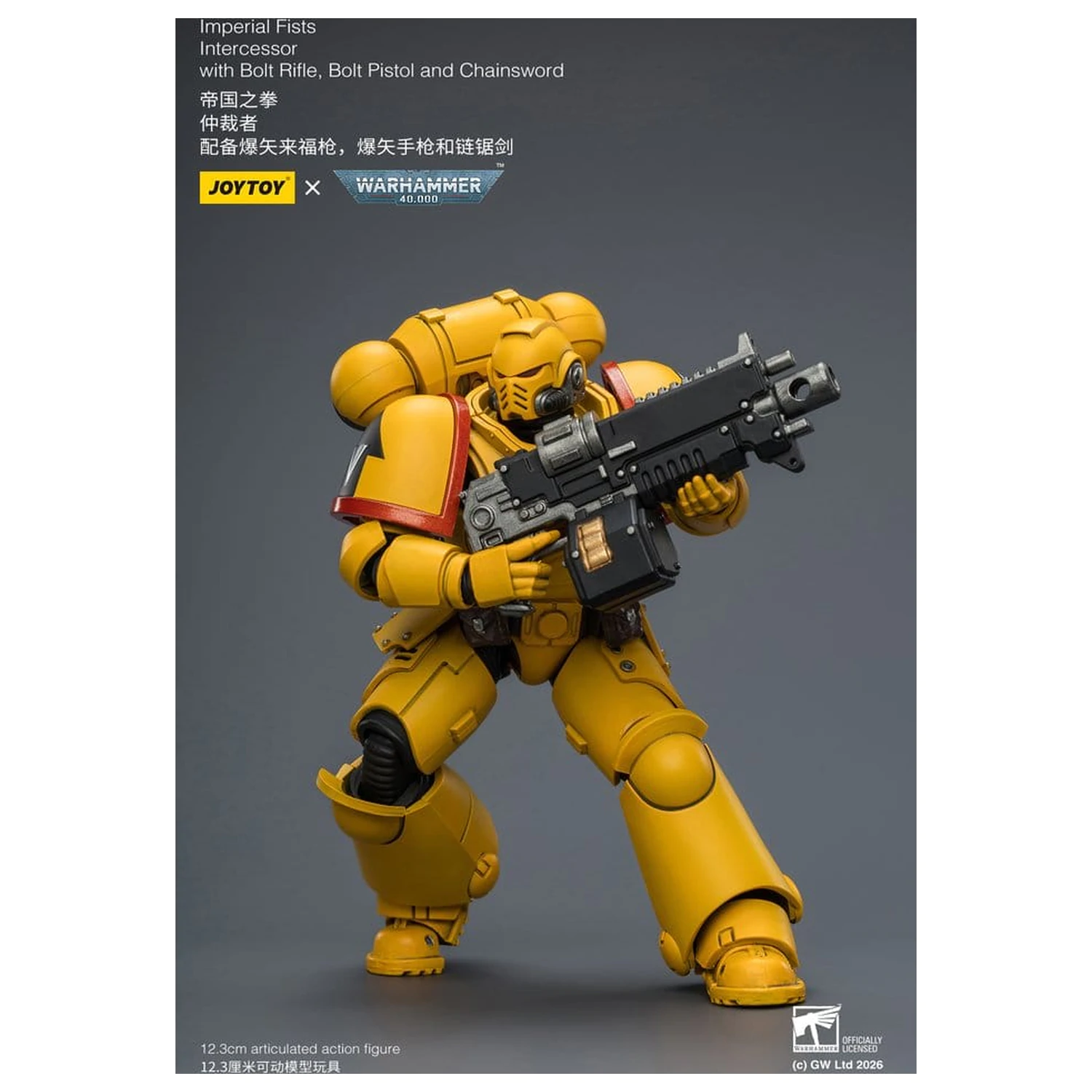Warhammer 40,000 Akčná figúrka Imperial Fists Intercessor 12 cm produktová fotografia