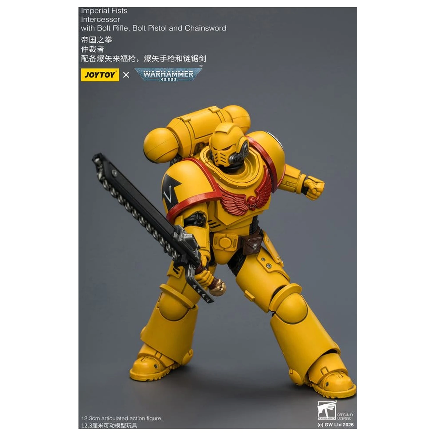 Warhammer 40,000 Akčná figúrka Imperial Fists Intercessor 12 cm produktová fotografia