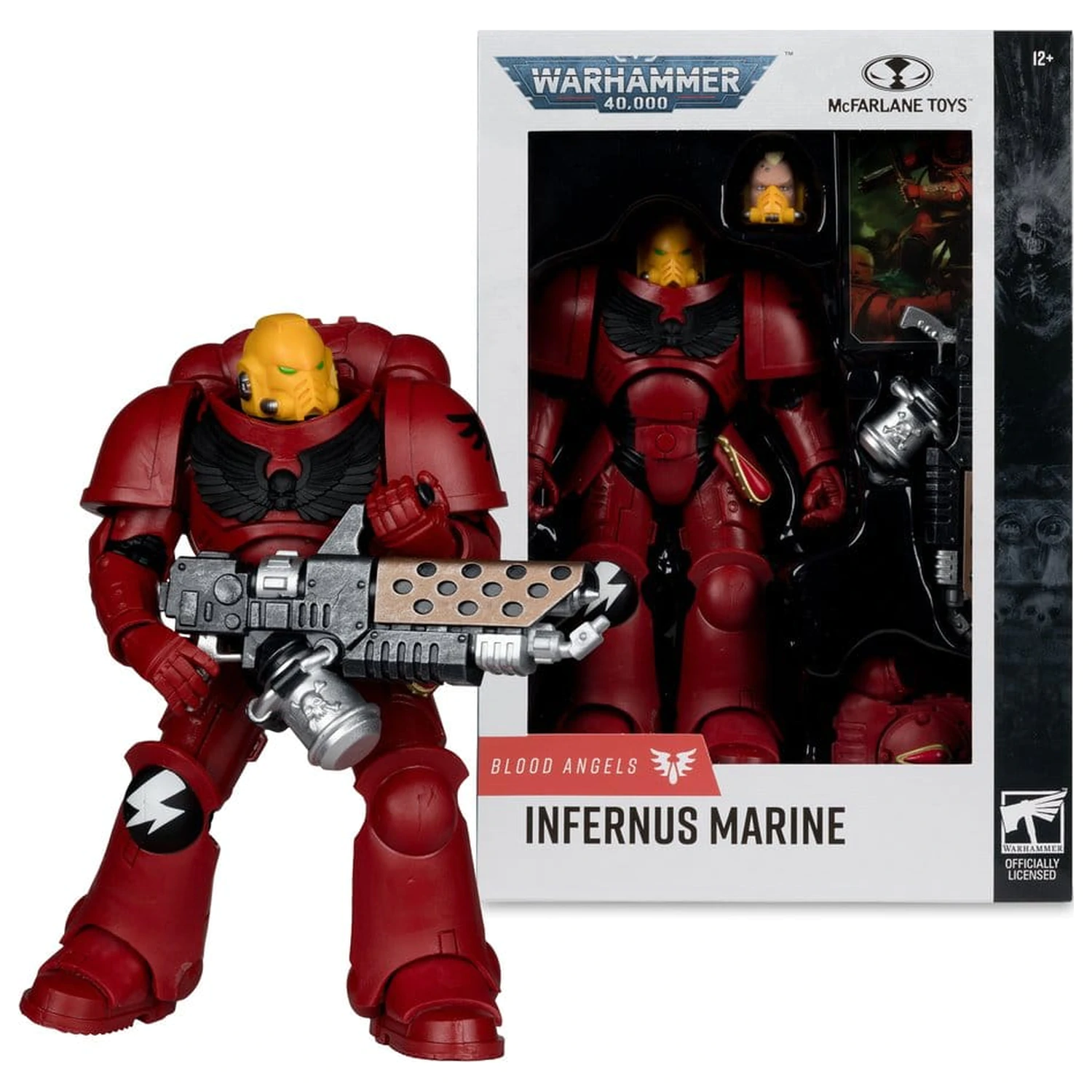 Warhammer 40,000 Akčná figúrka Infernus Marine (Blood Angels) 18 cm produktová fotografia