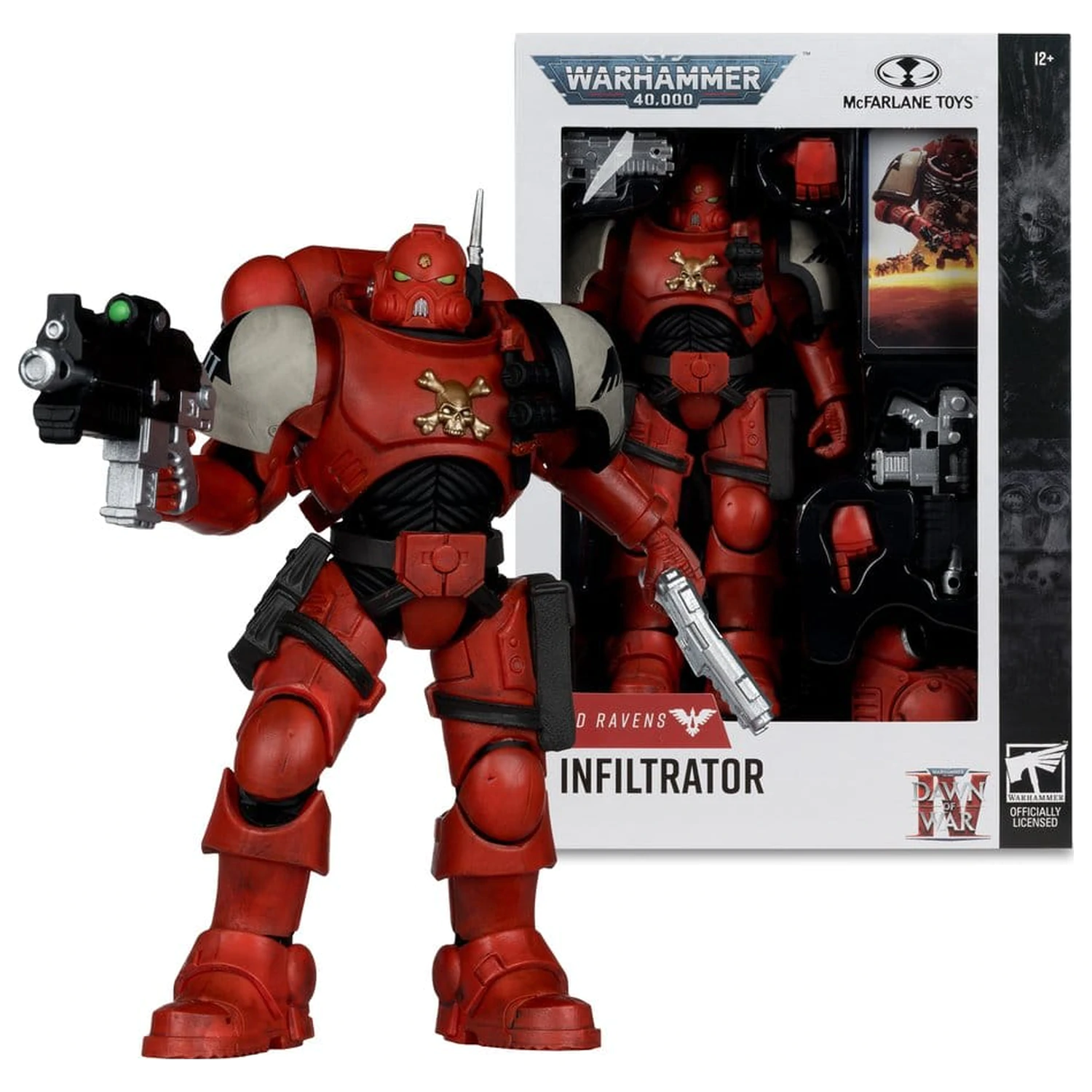 Warhammer 40,000 Akčná figúrka Infiltrator (Blood Ravens ) (Dawn of War 4) 20 cm produktová fotografia