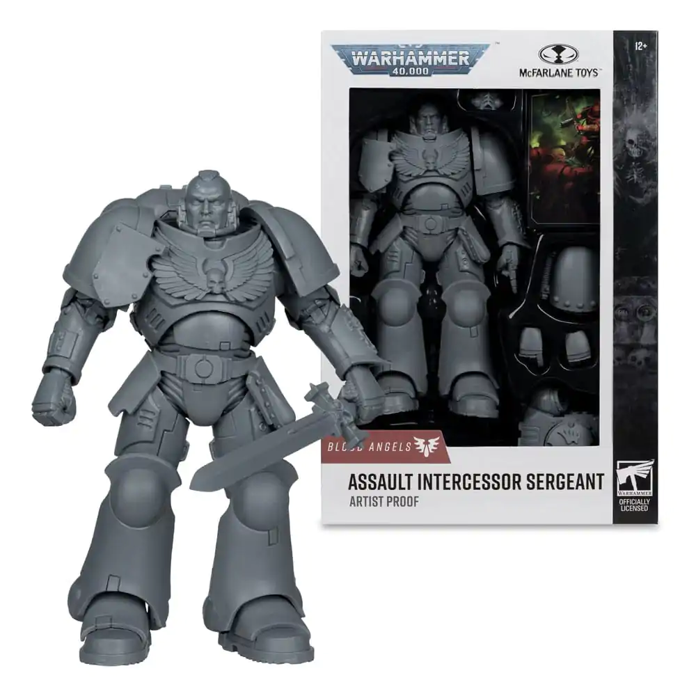 Warhammer 40,000 Akčná figúrka Assault Intercessor Sergeant (Blood Angel) (Artist Proof) 18 cm produktová fotografia