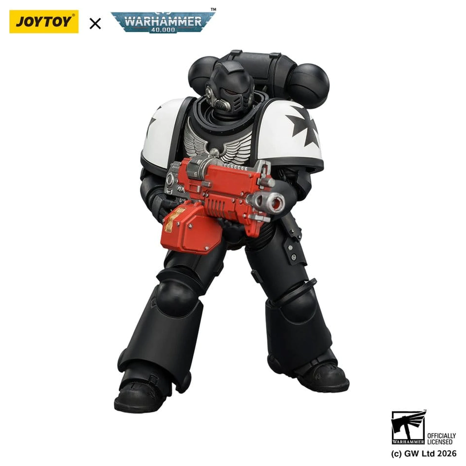 Warhammer 40,000 Akčná figúrka Black Templars Intercessor 12 cm produktová fotografia