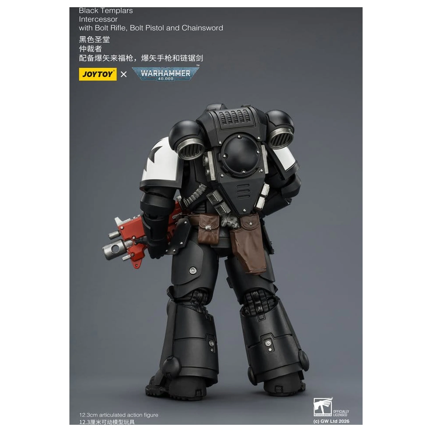 Warhammer 40,000 Akčná figúrka Black Templars Intercessor 12 cm produktová fotografia