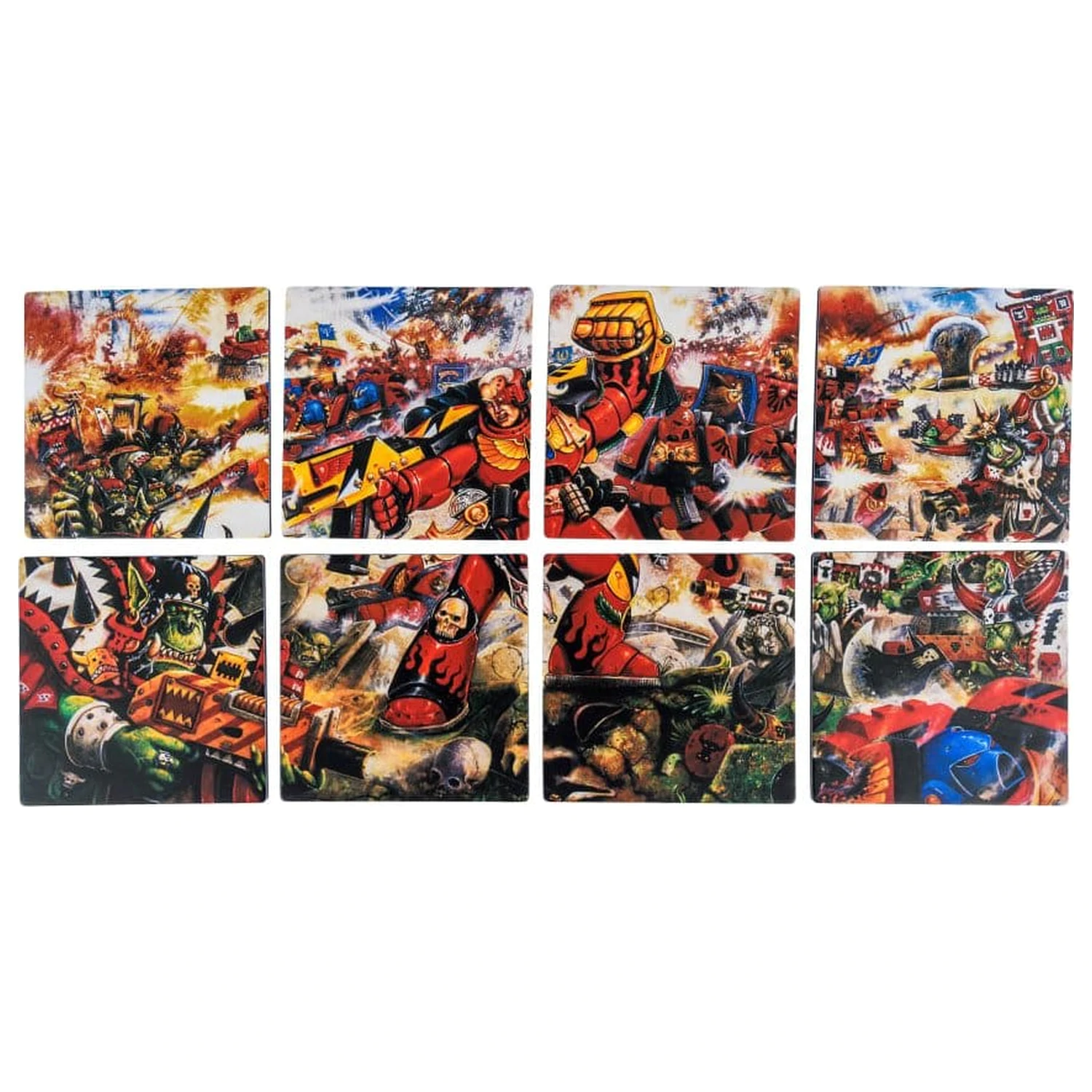 Warhammer 40,000 Súprava podložiek Blood Angels Armageddon 15 cm produktová fotografia