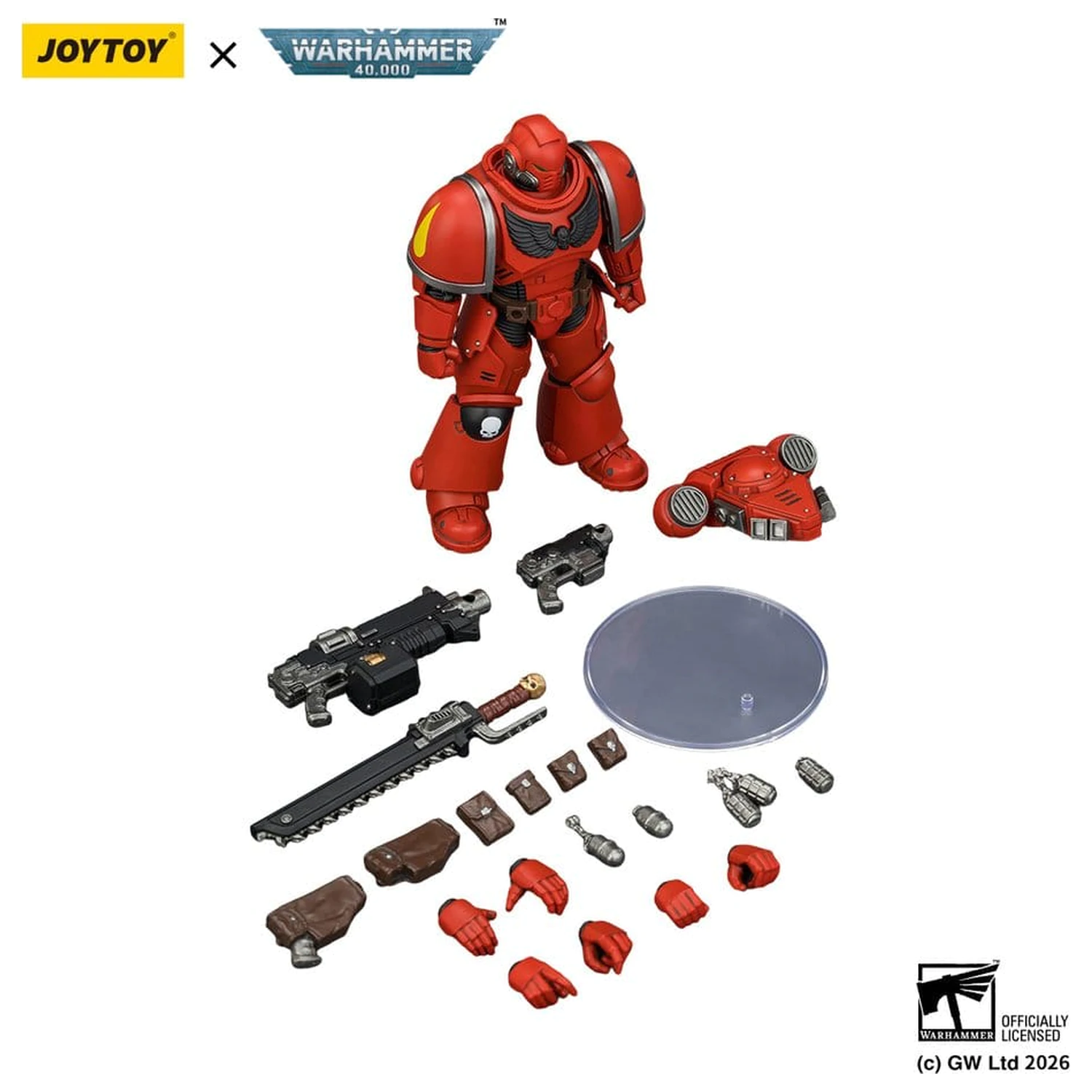 Warhammer 40,000 Akčná figúrka Blood Angels Intercessor 12 cm produktová fotografia