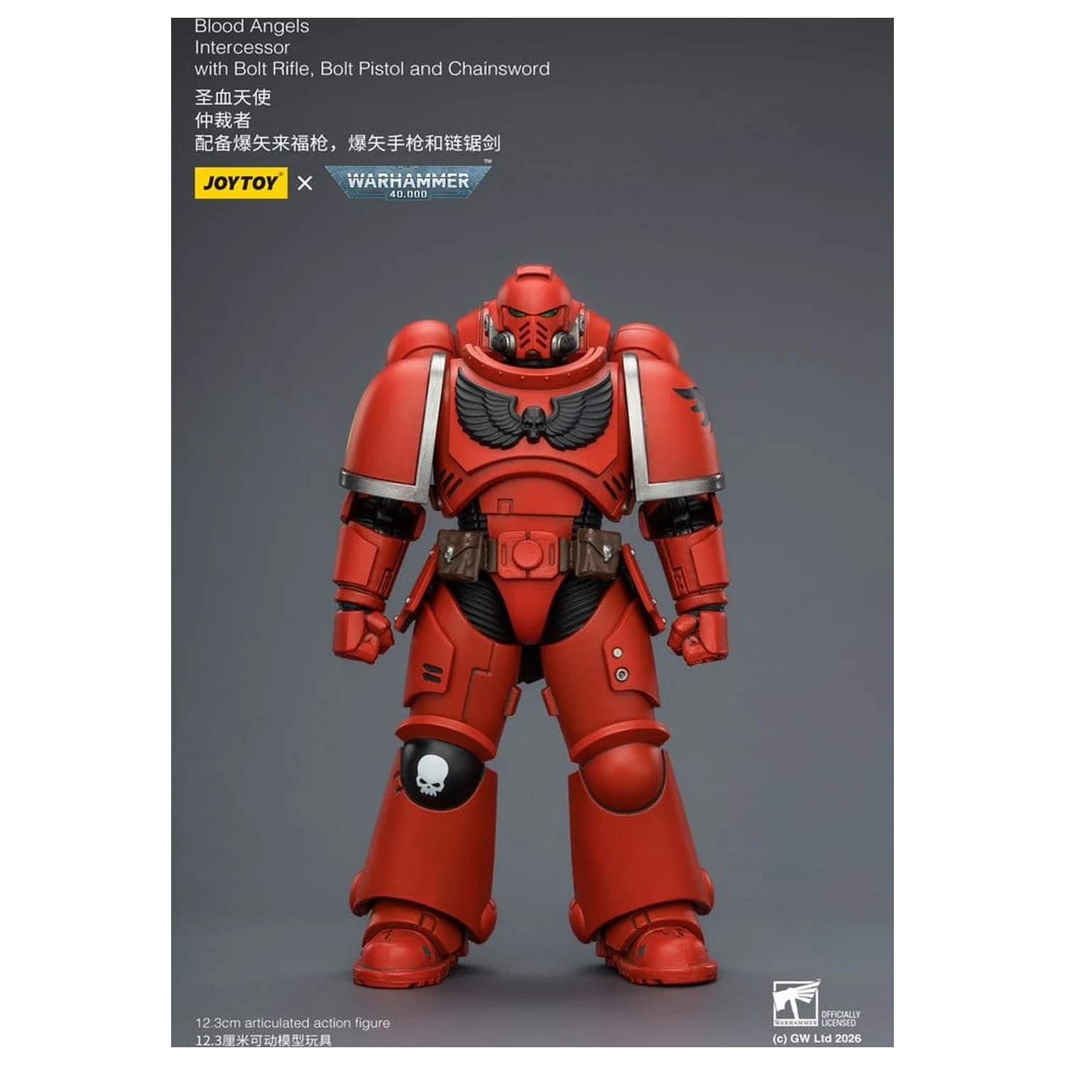 Warhammer 40,000 Akčná figúrka Blood Angels Intercessor 12 cm produktová fotografia