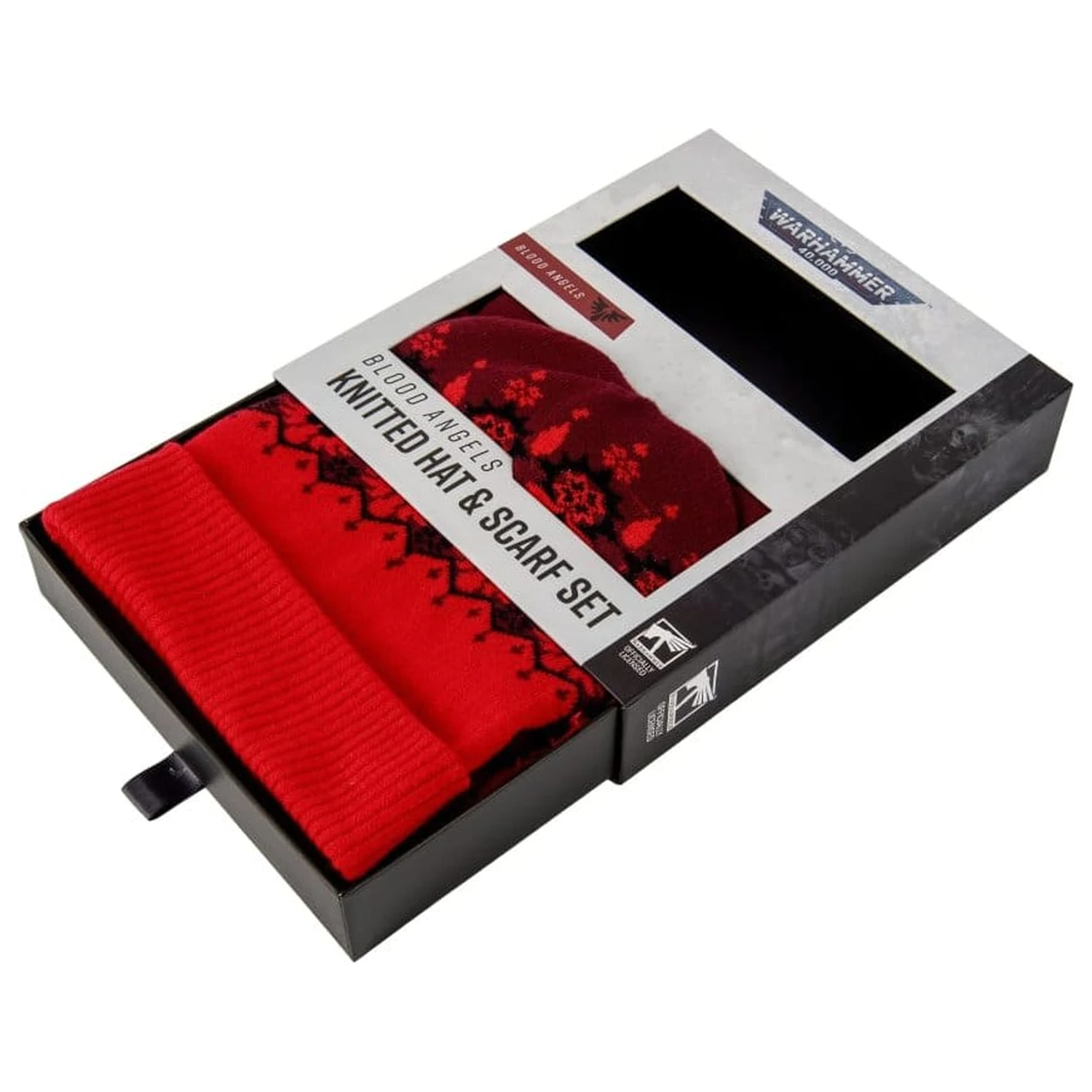 Warhammer 40,000 Pletená čiapka a šál set Blood Angels 27 cm produktová fotografia