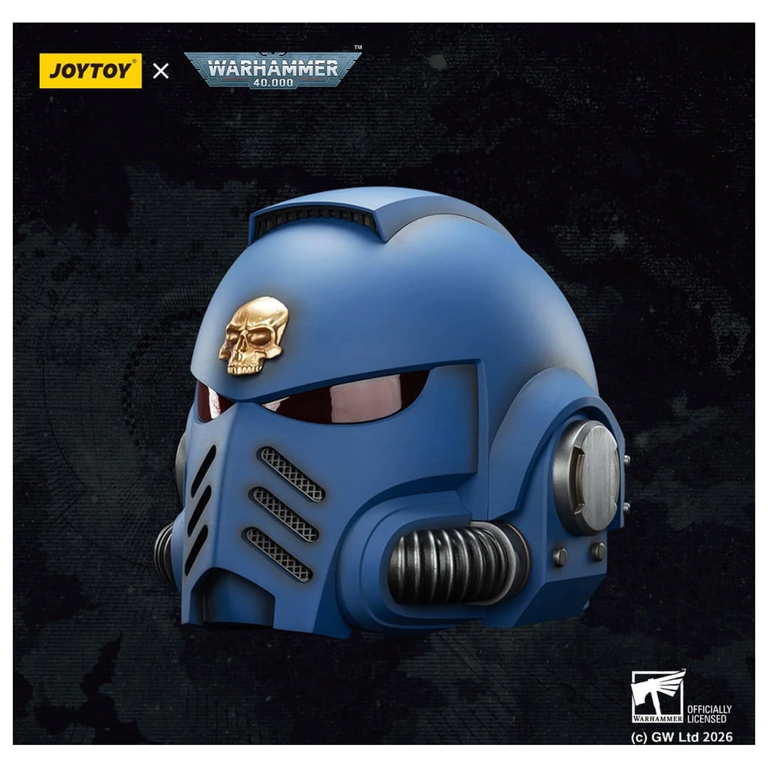 Warhammer 40,000 Captain MkX Helmet Ultramarines 30 cm produktová fotografia