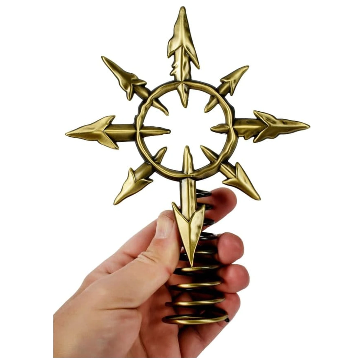 Warhammer 40,000 Ozdoba na vrch stromčeka Chaos Star 22 cm produktová fotografia