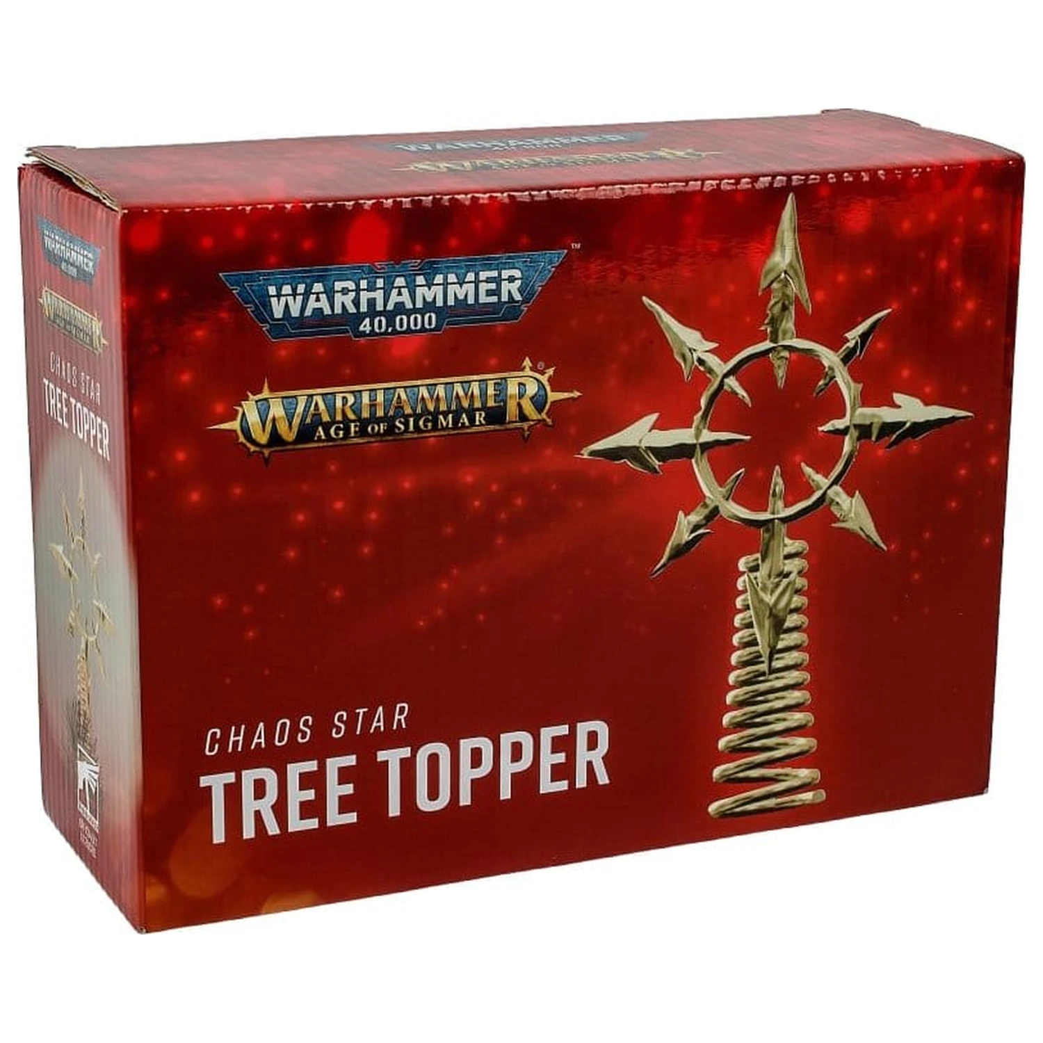 Warhammer 40,000 Ozdoba na vrch stromčeka Chaos Star 22 cm produktová fotografia