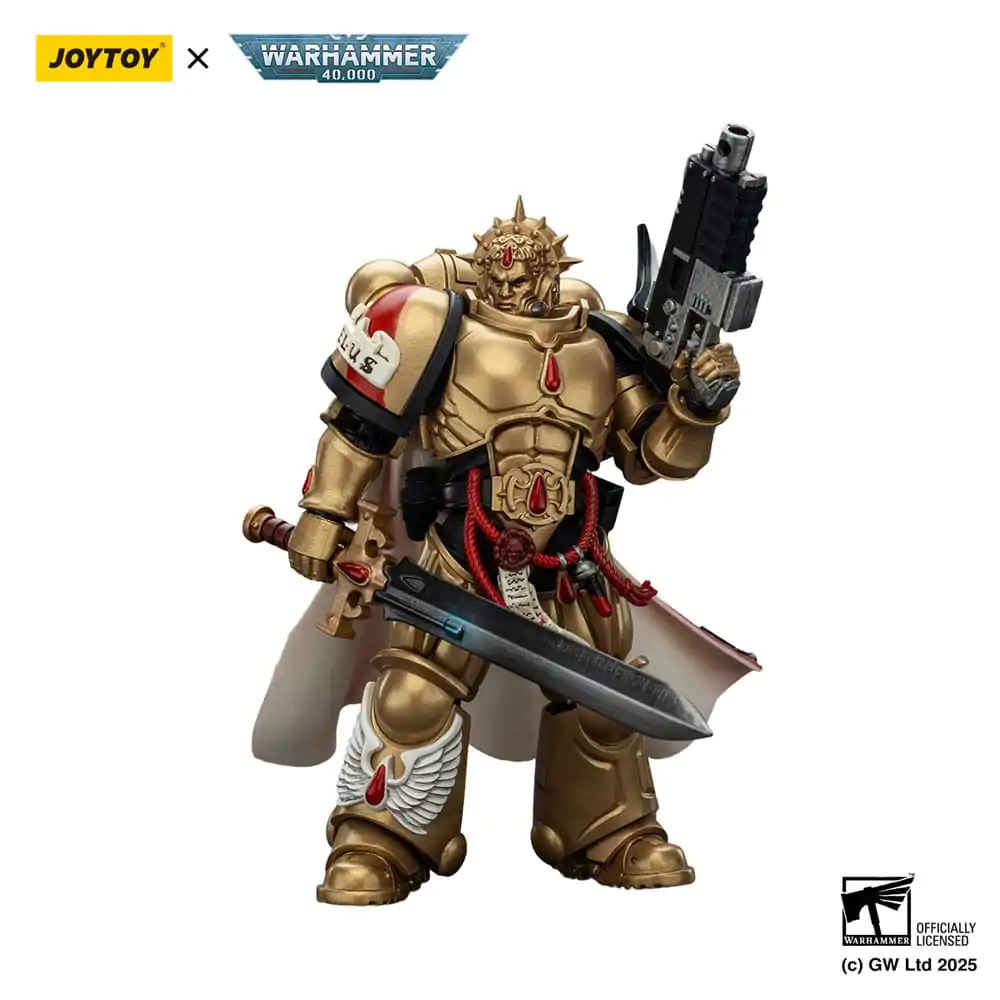 Warhammer 40,000: Combat Patrol Blood Angels akčná figúrka Captain s ťažkou bolt pištoľou a energetickým mečom 20 cm produktová fotografia