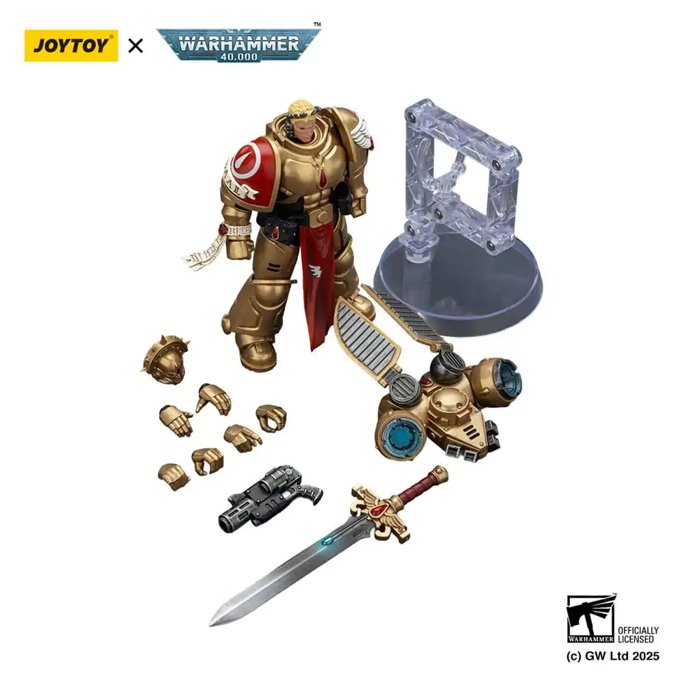 Warhammer 40,000: Combat Patrol Blood Angels akčná figúrka Sanguinary Guard 1 s inferno pištoľou a Encarmine čepeľou 20 cm produktová fotografia