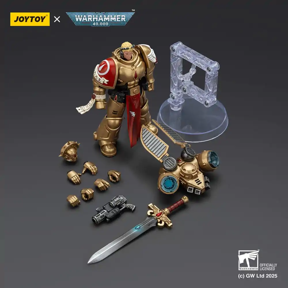 Warhammer 40,000: Combat Patrol Blood Angels akčná figúrka Sanguinary Guard 1 s inferno pištoľou a Encarmine čepeľou 20 cm produktová fotografia