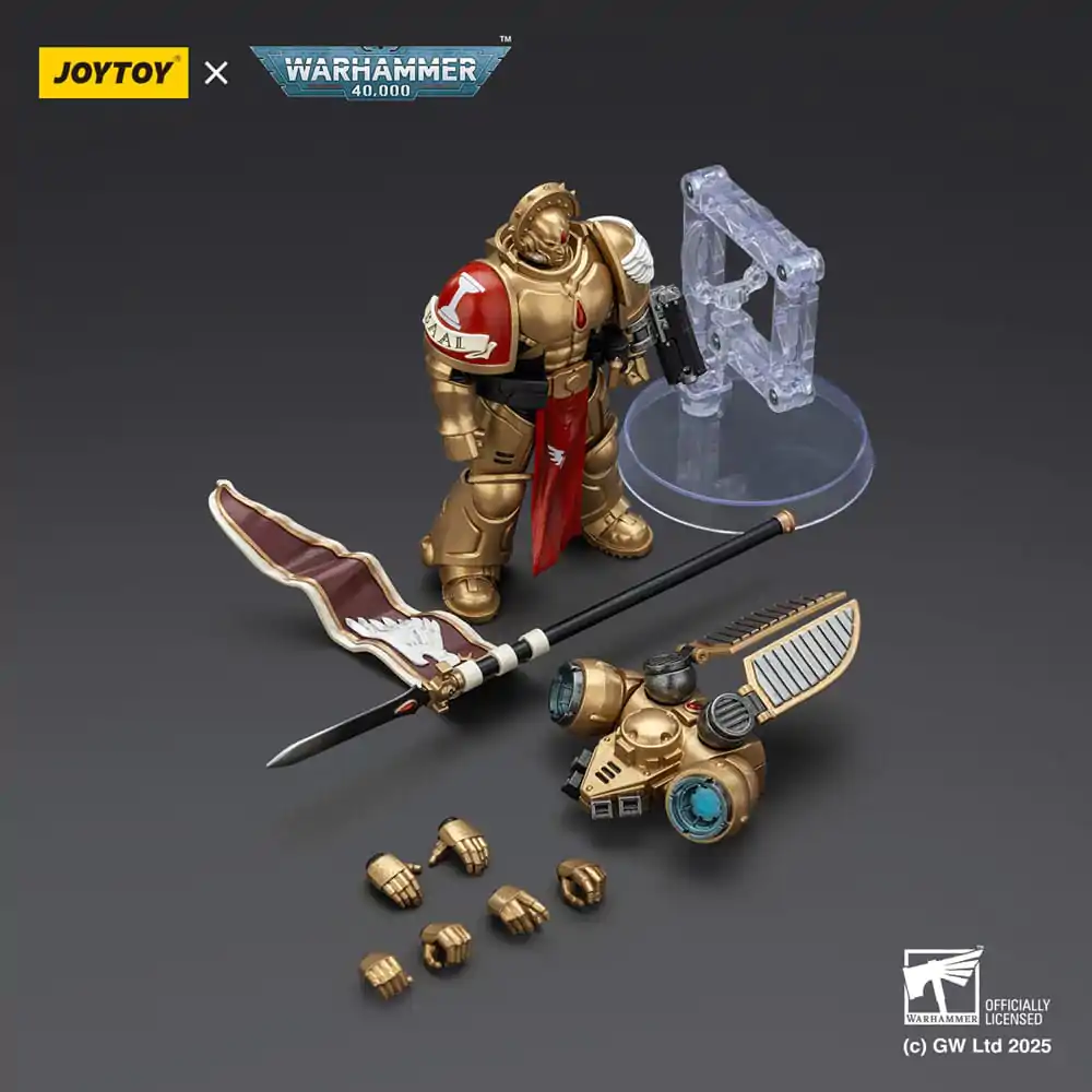 Warhammer 40,000: Combat Patrol Blood Angels akčná figúrka Sanguinary Guard 3 s Angelus Boltgun a Encarmine Spear 20 cm produktová fotografia