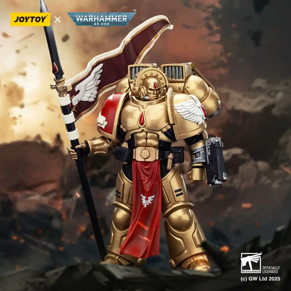 Warhammer 40,000: Combat Patrol Blood Angels akčná figúrka Sanguinary Guard 3 s Angelus Boltgun a Encarmine Spear 20 cm produktová fotografia
