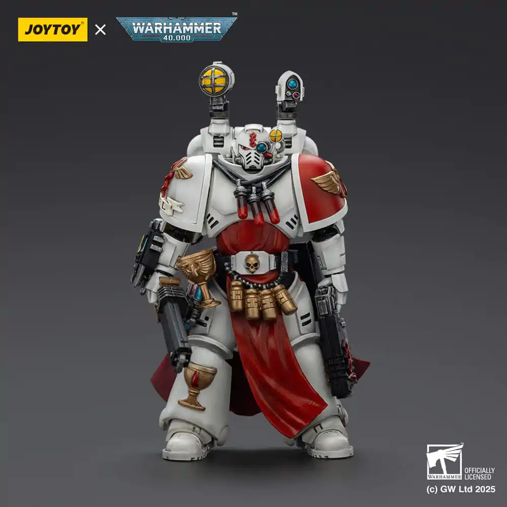 Warhammer 40,000: Combat Patrol Blood Angels akčná figúrka Sanguinary Priest s ťažkou bolter pištoľou, reťazovou mečou a nartheciom 20 cm produktová fotografia