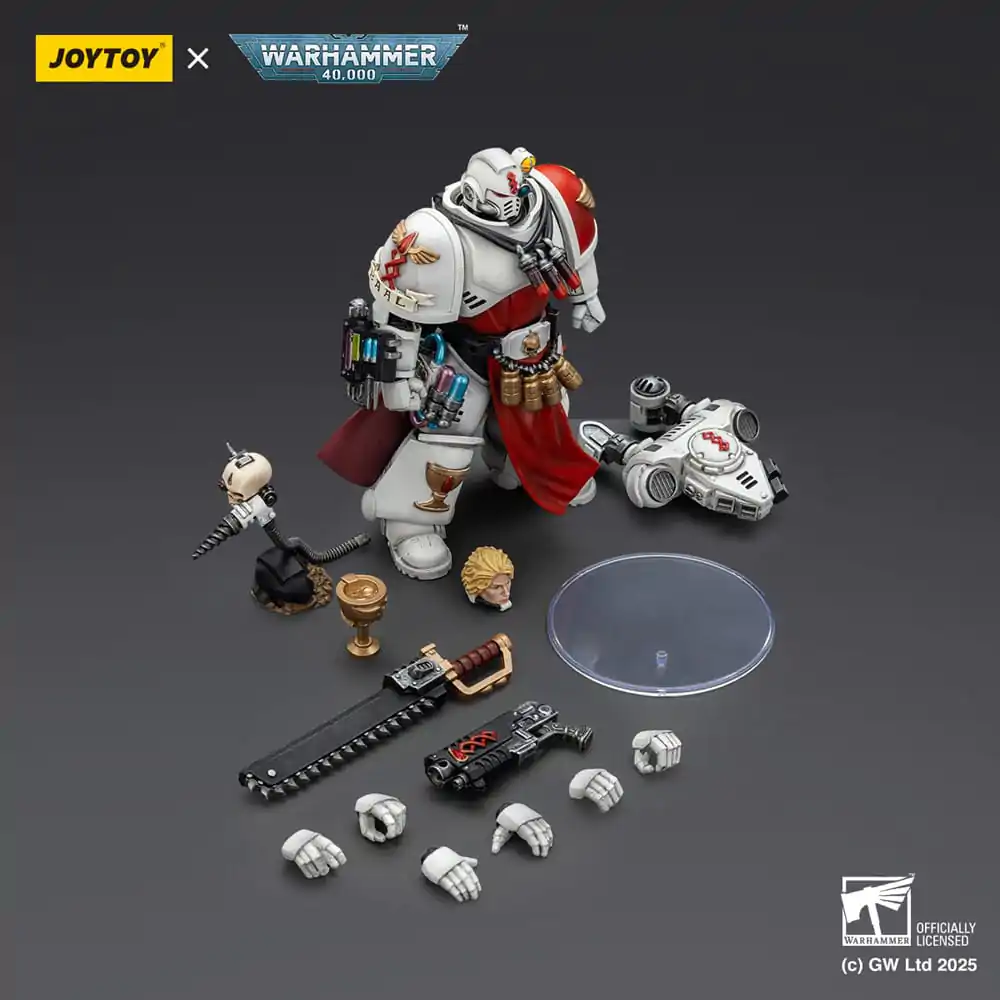 Warhammer 40,000: Combat Patrol Blood Angels akčná figúrka Sanguinary Priest s ťažkou bolter pištoľou, reťazovou mečou a nartheciom 20 cm produktová fotografia