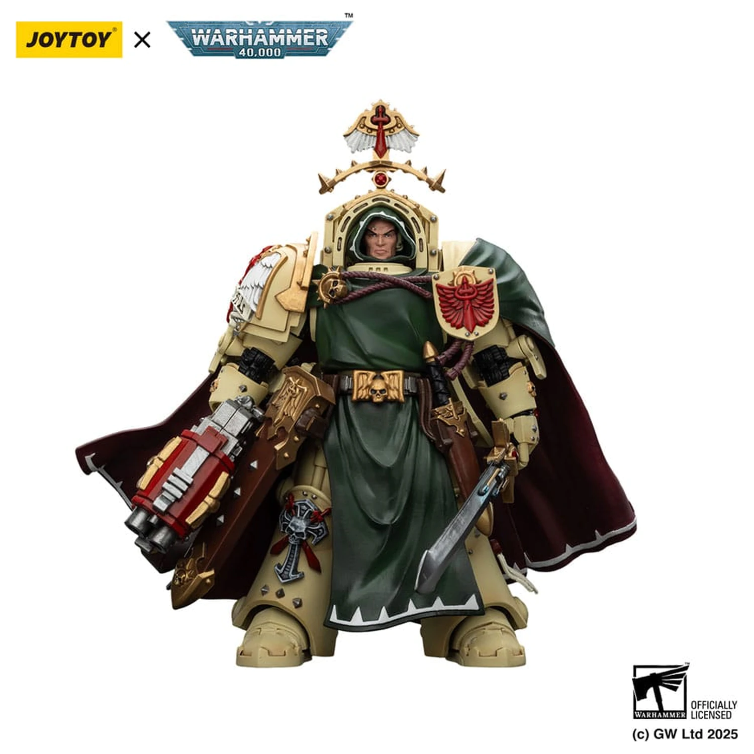 Warhammer 40,000: Dark Angels akčná figúrka Belial Grand Master of The Deathwing With the Sword of Silence and Storm Bolter 14 cm produktová fotografia