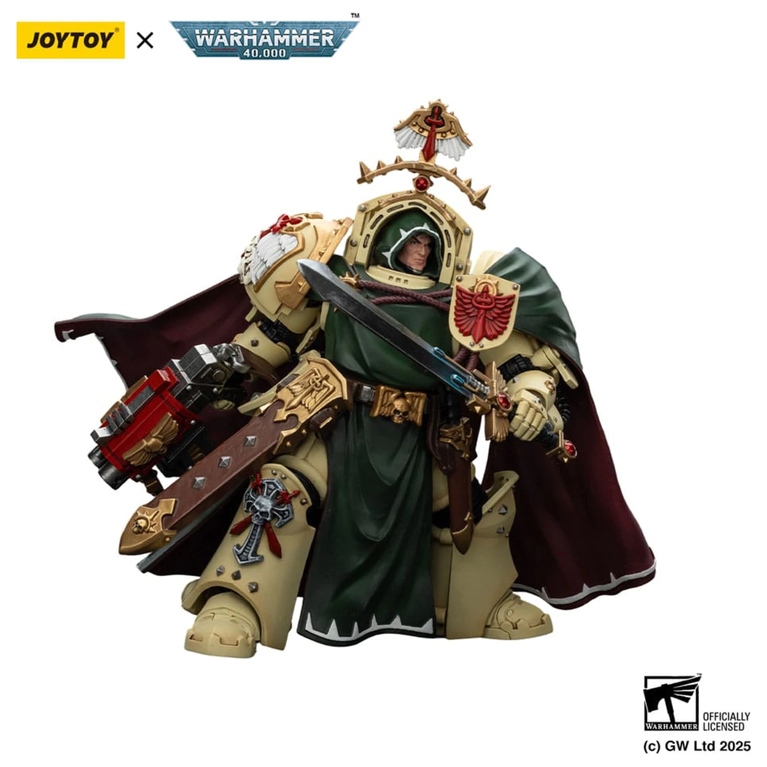 Warhammer 40,000: Dark Angels akčná figúrka Belial Grand Master of The Deathwing With the Sword of Silence and Storm Bolter 14 cm produktová fotografia