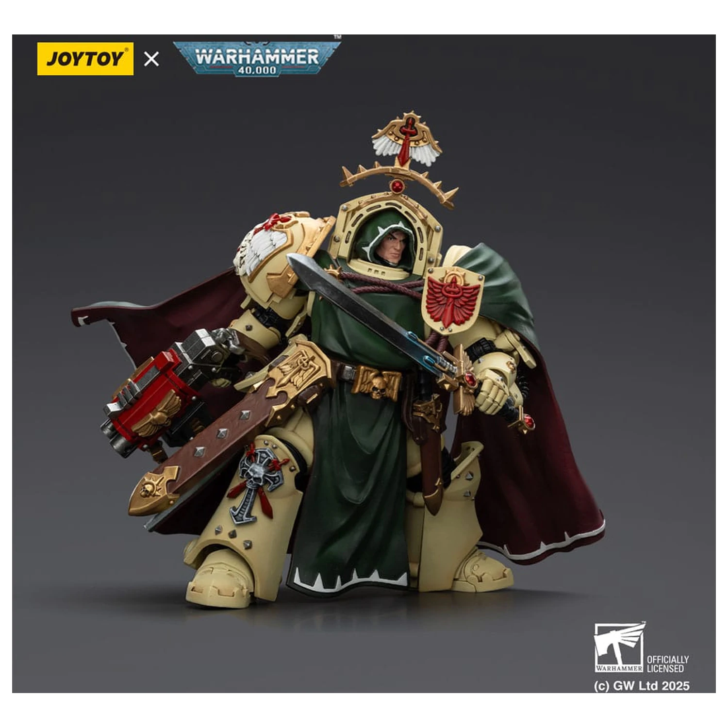 Warhammer 40,000: Dark Angels akčná figúrka Belial Grand Master of The Deathwing With the Sword of Silence and Storm Bolter 14 cm produktová fotografia