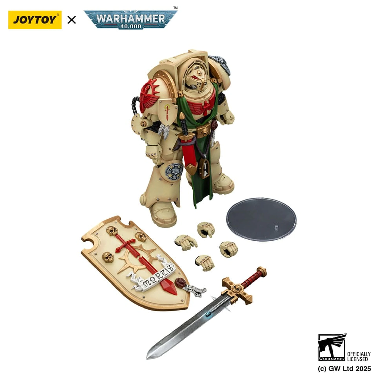 Warhammer 40,000 Akčná figúrka Dark Angels Deathwing Knight 3 14 cm produktová fotografia