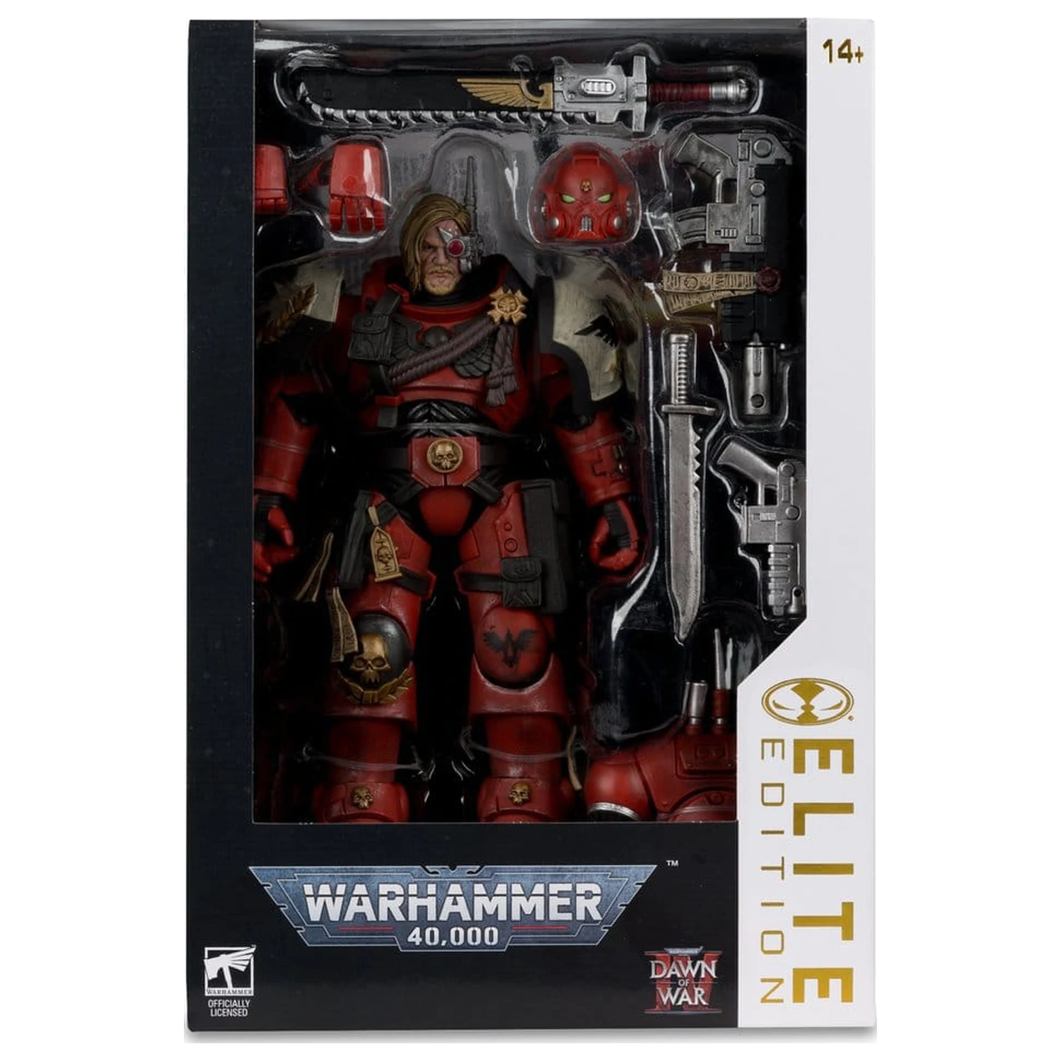 Warhammer 40,000 Dawn of War McFarlane Elite Edition Akčná figúrka Captain Cyrus (Dawn of War 4) 20 cm produktová fotografia