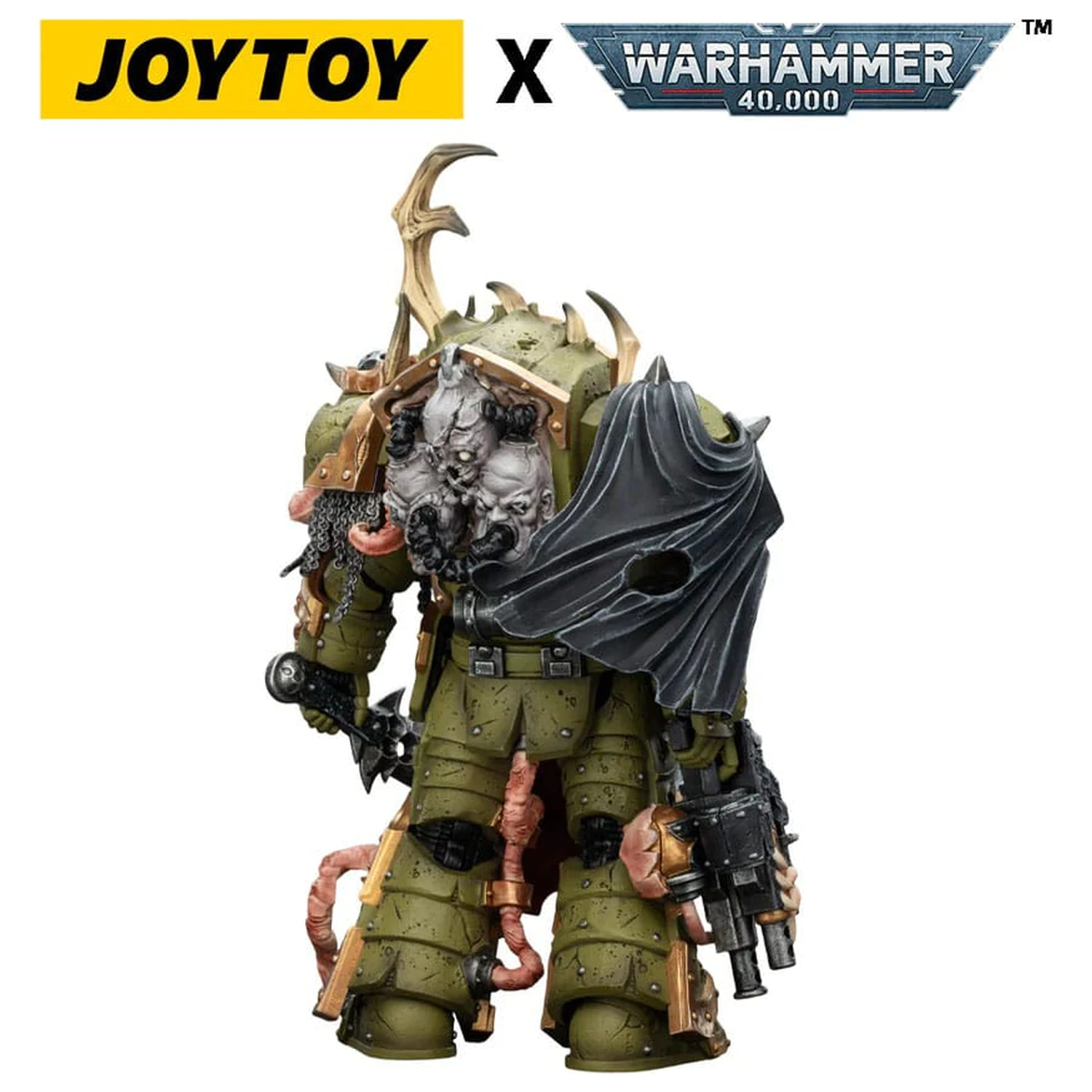 Warhammer 40,000 Akčná figúrka Death Guard Blightlord Terminator 3 s Combi-bolterom a Bubotic Blade 14 cm produktová fotografia