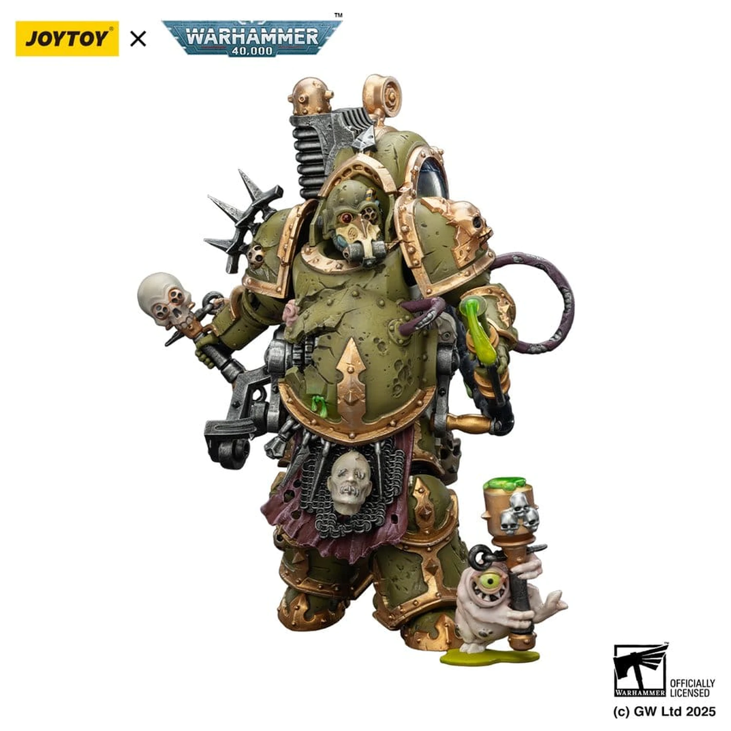 Warhammer 40,000 Akčná figúrka Death Guard Foul Blight spawn with Plague Sprayer 12 cm produktová fotografia