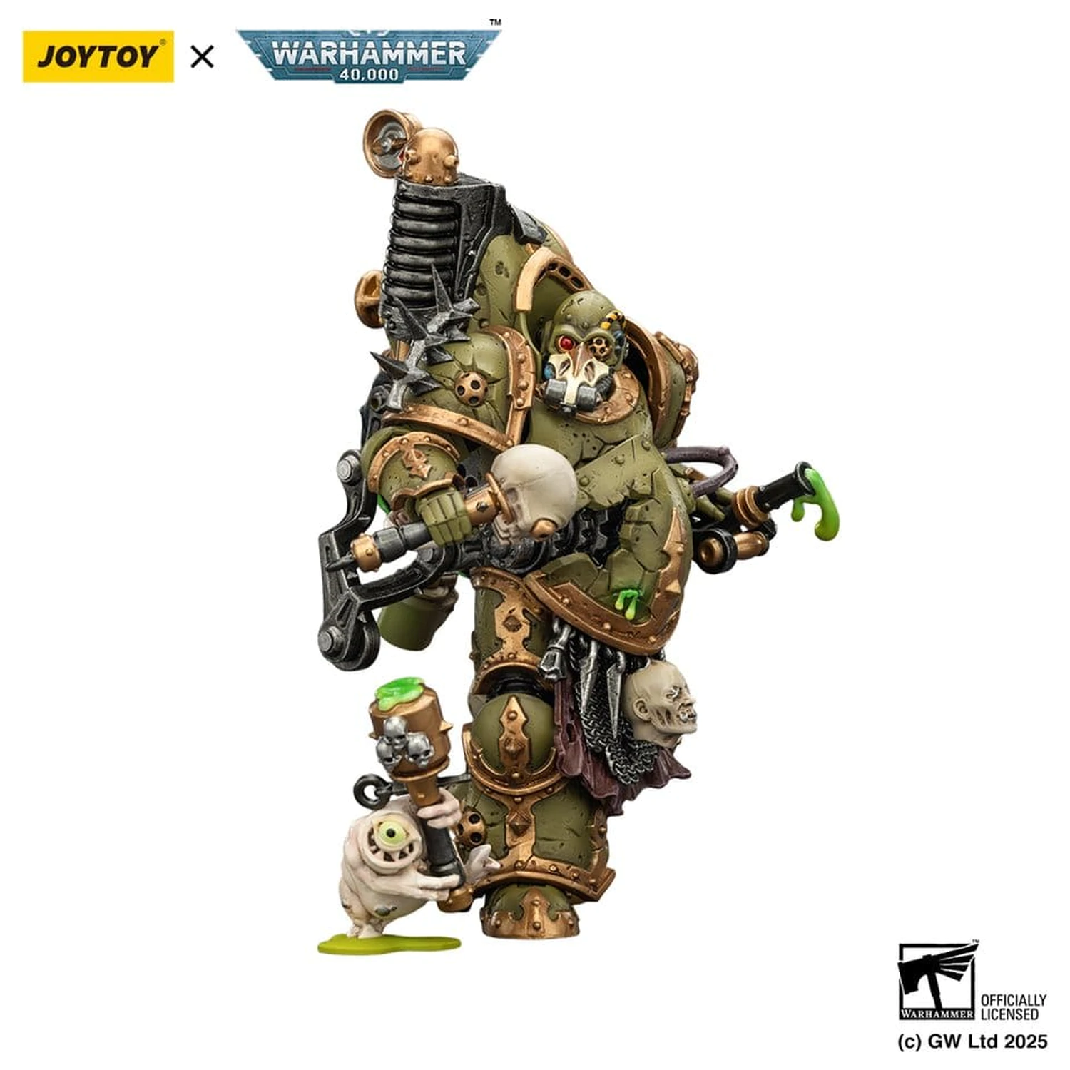 Warhammer 40,000 Akčná figúrka Death Guard Foul Blight spawn with Plague Sprayer 12 cm produktová fotografia