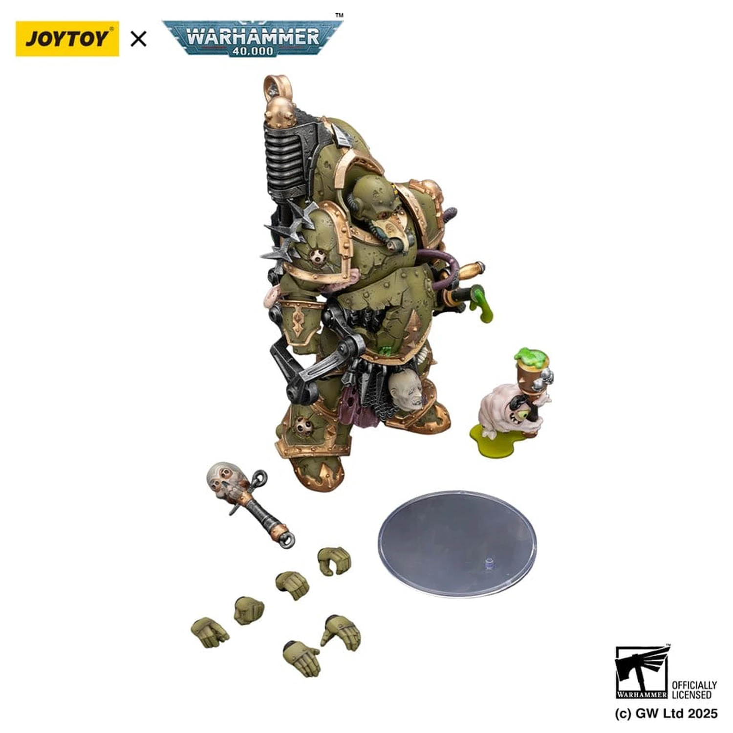 Warhammer 40,000 Akčná figúrka Death Guard Foul Blight spawn with Plague Sprayer 12 cm produktová fotografia