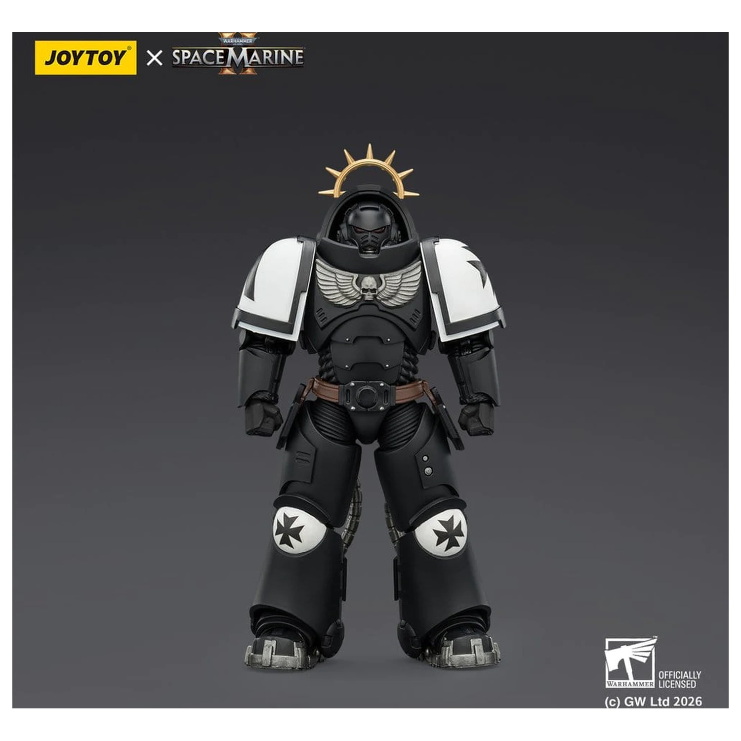 Warhammer 40,000 Akčná figúrka Game Edition Black Templars Heavy Intercessor 13 cm produktová fotografia