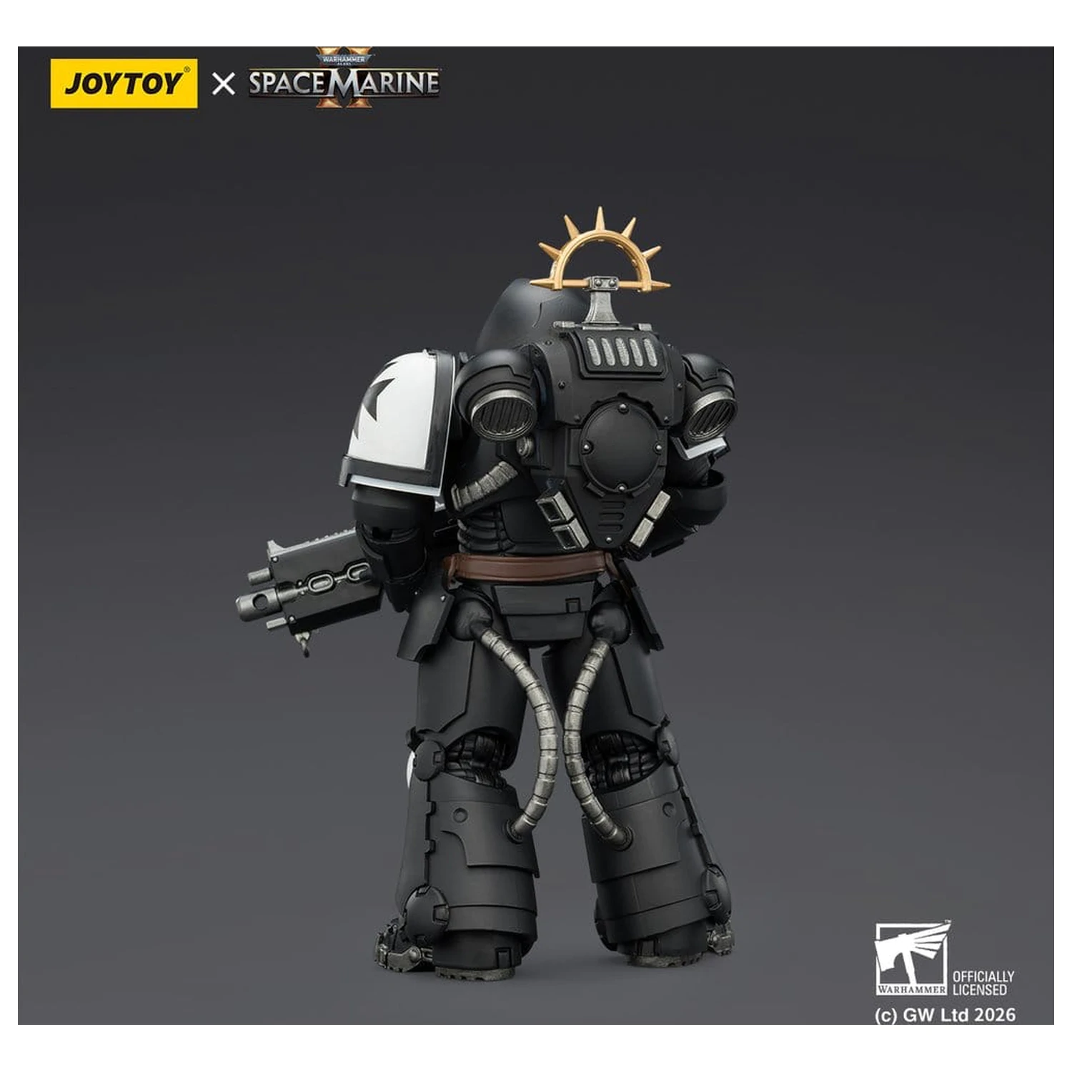 Warhammer 40,000 Akčná figúrka Game Edition Black Templars Heavy Intercessor 13 cm produktová fotografia