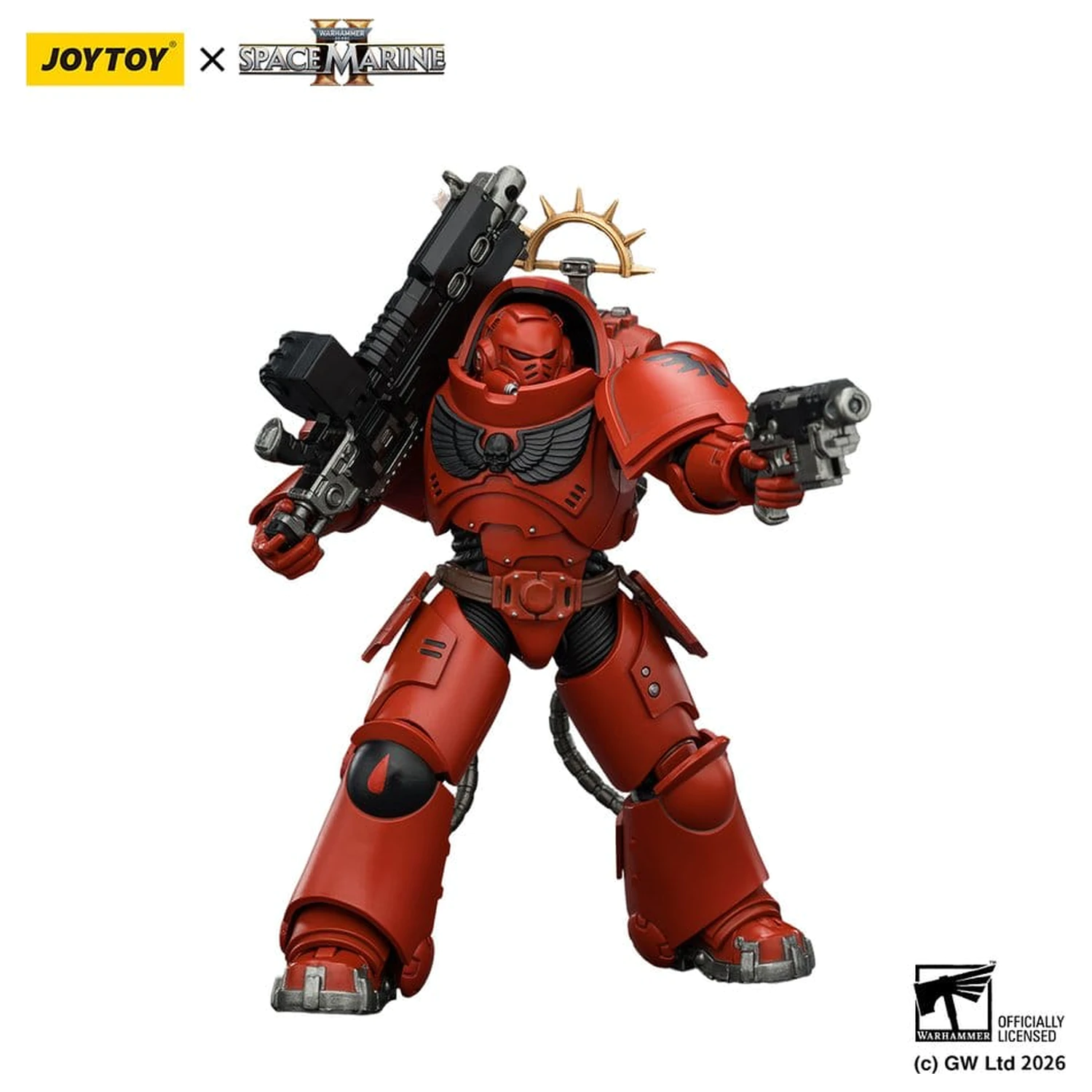 Warhammer 40,000 Action Figure Game Edition Blood Angels Heavy Intercessor 13 cm akčná figúrka produktová fotografia