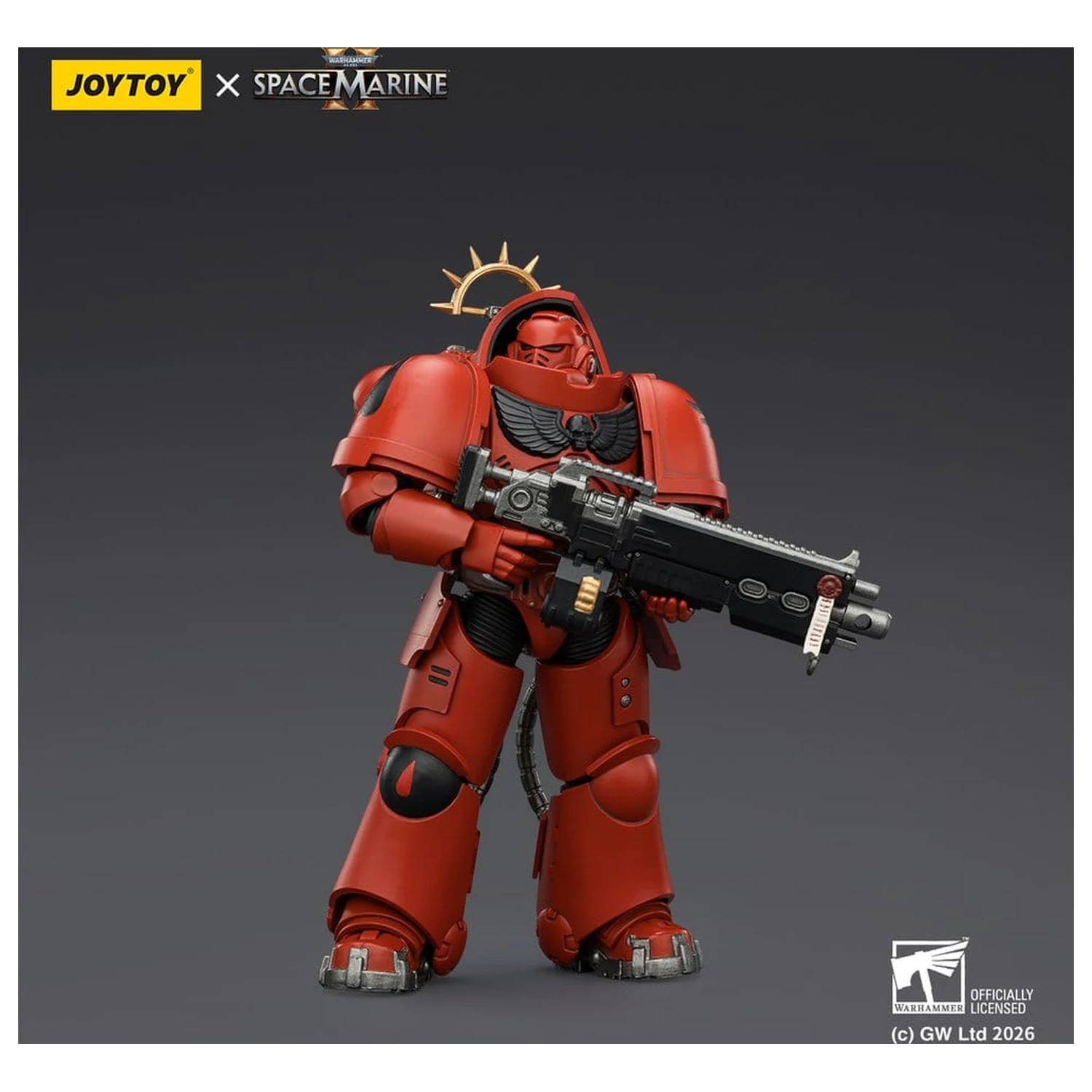 Warhammer 40,000 Action Figure Game Edition Blood Angels Heavy Intercessor 13 cm akčná figúrka produktová fotografia