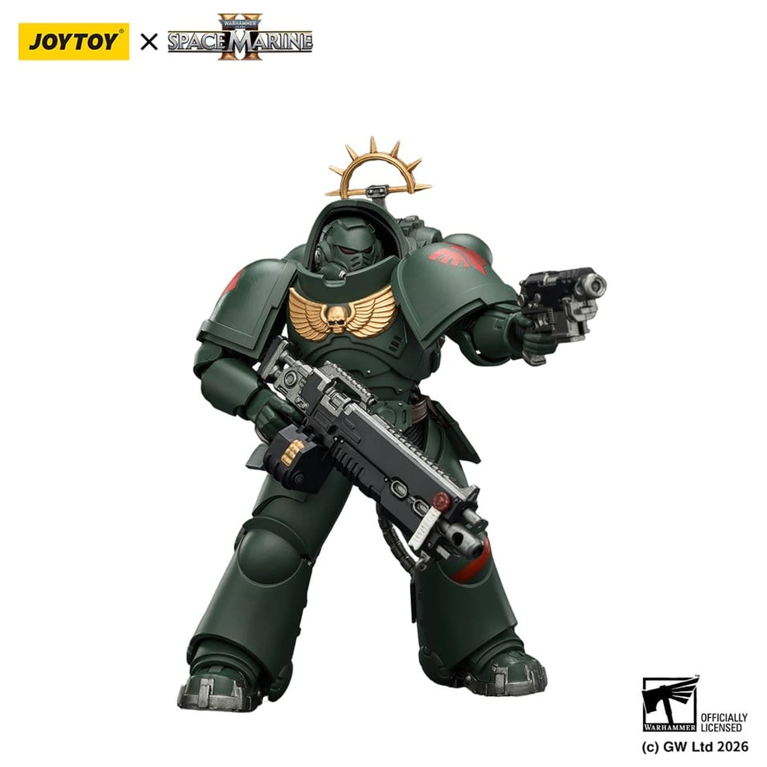Warhammer 40,000 akčná figúrka Game Edition Dark Angels Heavy Intercessor 13 cm produktová fotografia