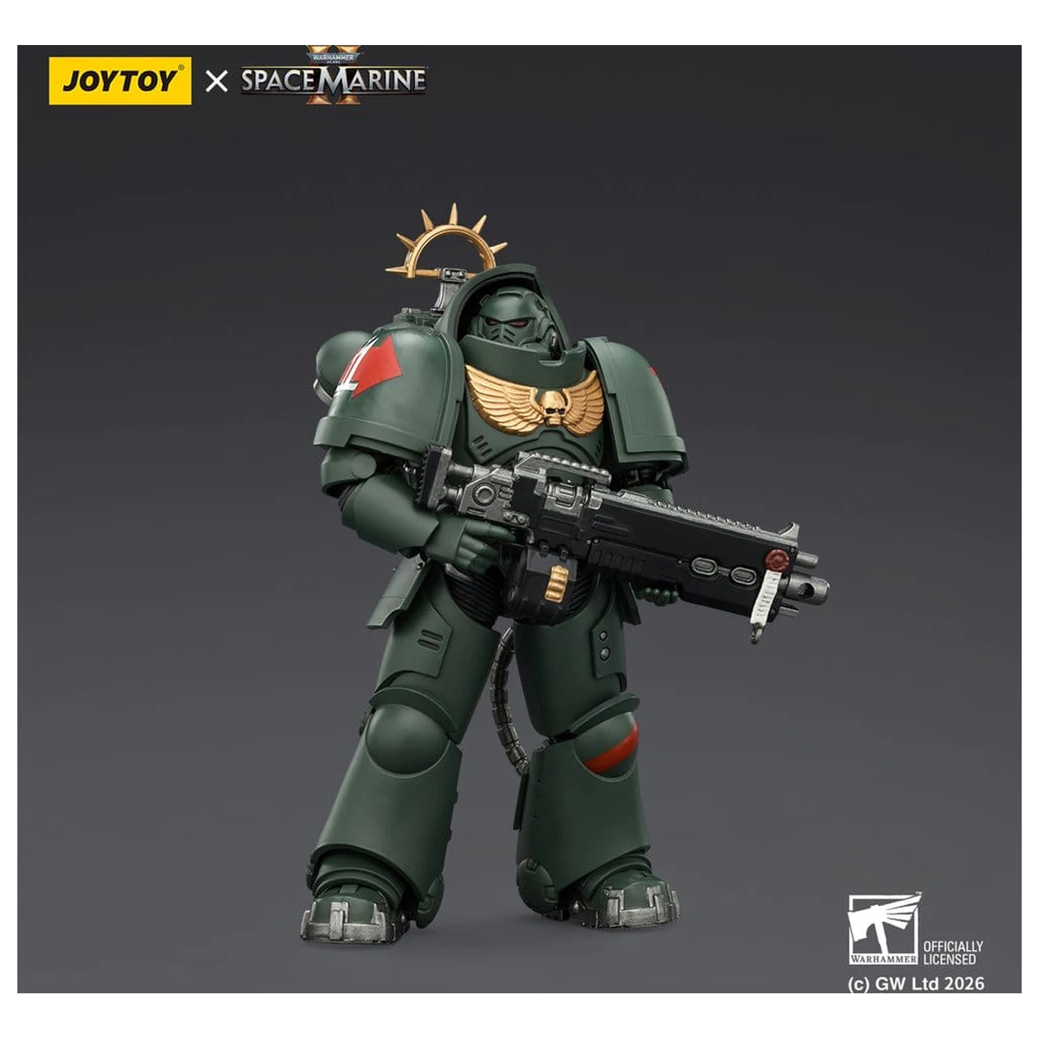 Warhammer 40,000 akčná figúrka Game Edition Dark Angels Heavy Intercessor 13 cm produktová fotografia