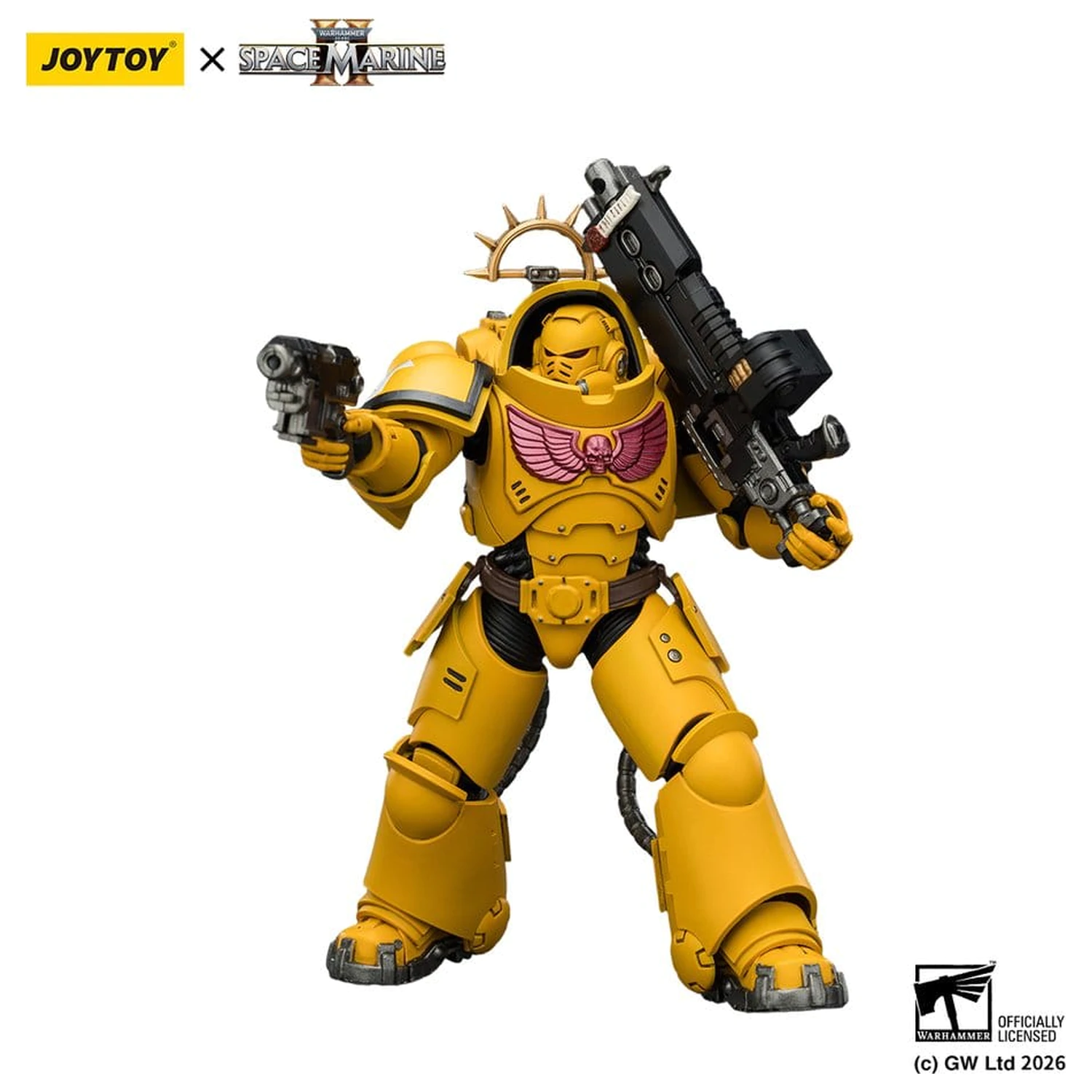 Warhammer 40,000 Akčná figúrka Game Edition Imperial Fists Heavy Intercessor 13 cm produktová fotografia