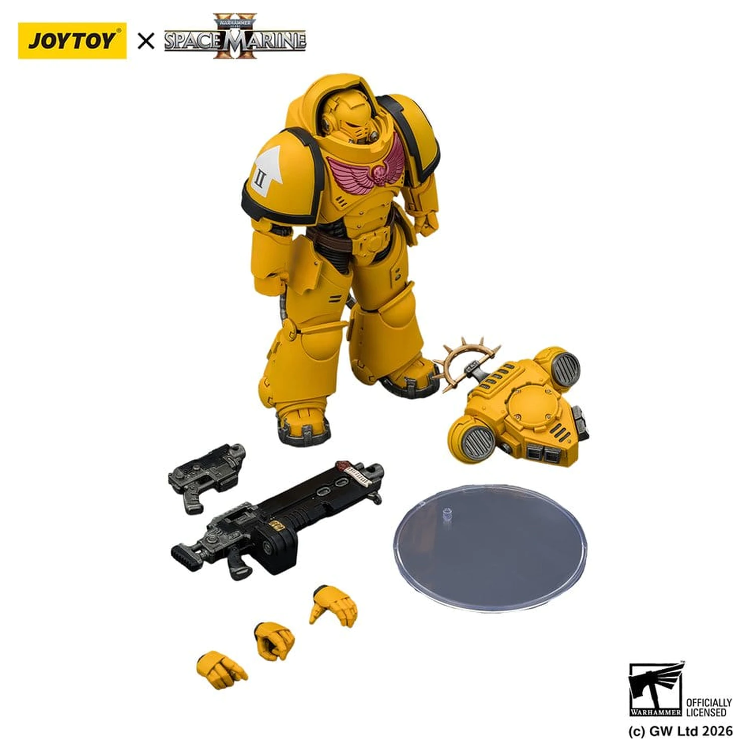 Warhammer 40,000 Akčná figúrka Game Edition Imperial Fists Heavy Intercessor 13 cm produktová fotografia